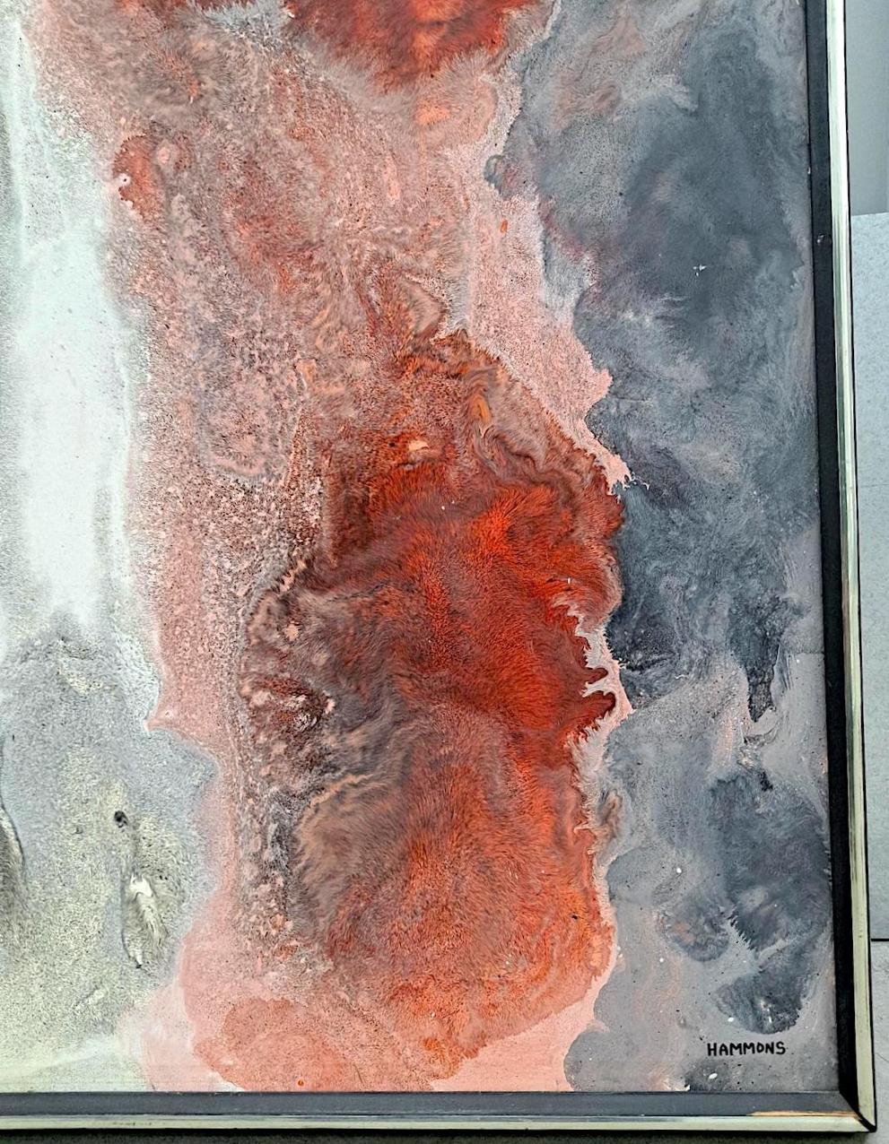 David Hammons, Gray & Rust Abstract For Sale 5