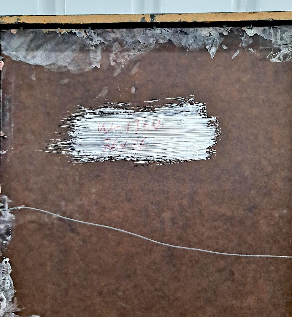 David Hammons, Gray & Rust Abstract For Sale 8