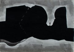 Vintage "Cronus Asleep in the Cave" David Hare, Surrealist Mythological Allegory