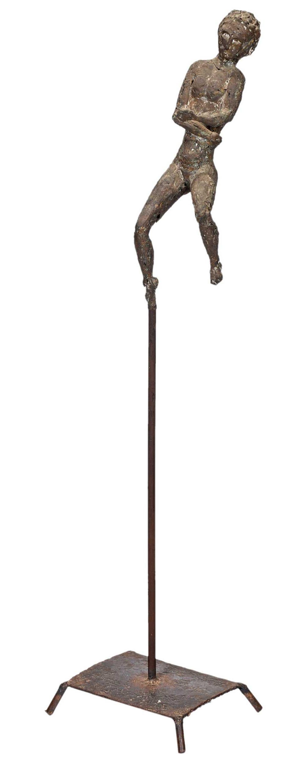 David Hare
Dancer, circa 1955
Bronze with integral stand
68 high x 17 wide x 13 1/2 deep inches


“Freedom is what we want,” David Hare boldly stated in 1965, but then he added the caveat, “and what we are most afraid of.” No one could accuse David