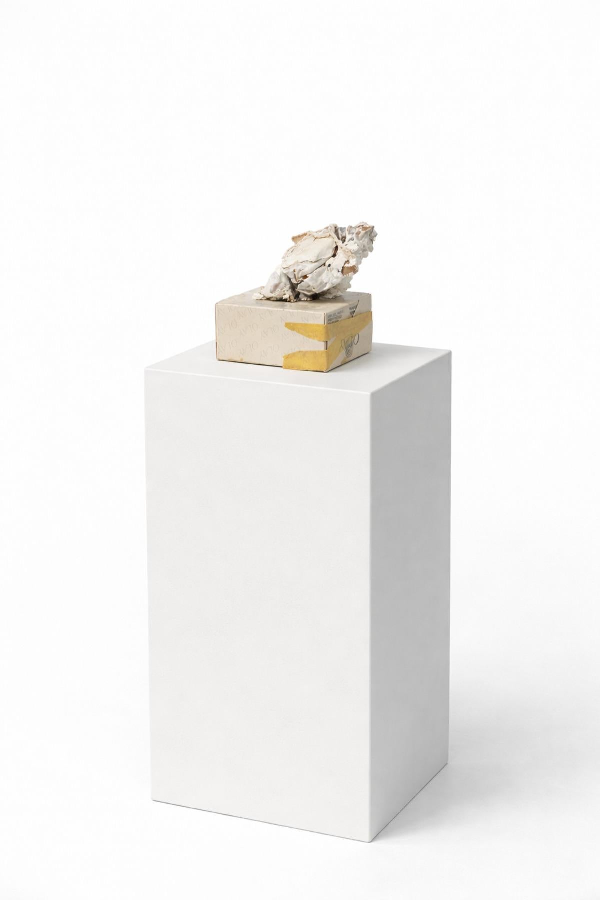 "Untitled" David Hare, Abstract Surrealist Sculpture, Found Objects, Box, Dada