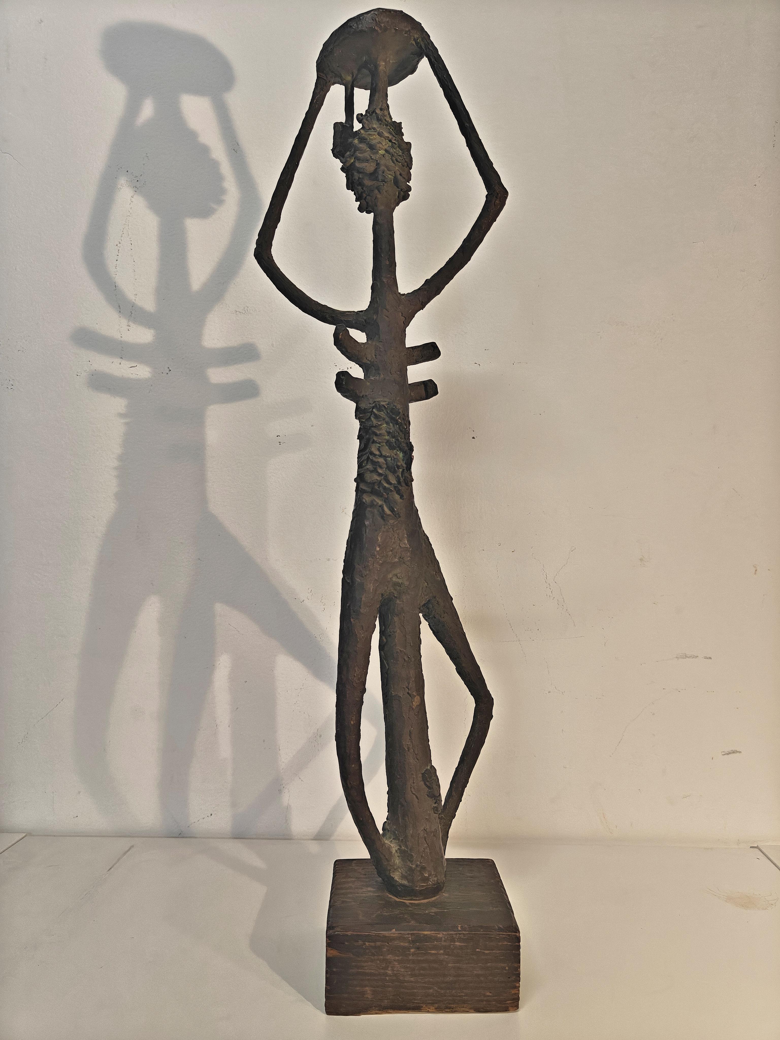 David Hare
Untitled, circa 1949
Bronze
25 x 8 x 7 inches

Provenance
Kootz Gallery, New York
Collection of Samuel Kootz New York
Estate of the above
Collection of Dr. Joyce Kootz, New York
Estate of the above


David Hare was born on March 10, 1917,