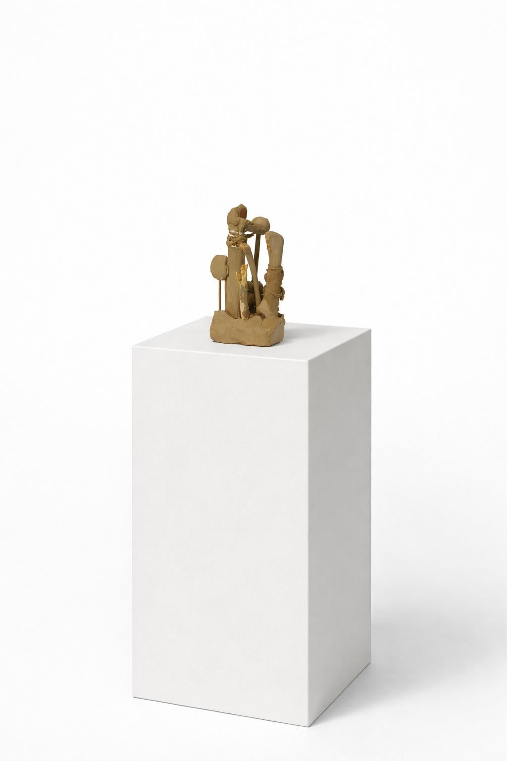 "Untitled" David Hare, Sculpture surréaliste, Os, Moderniste, Artiste de New York