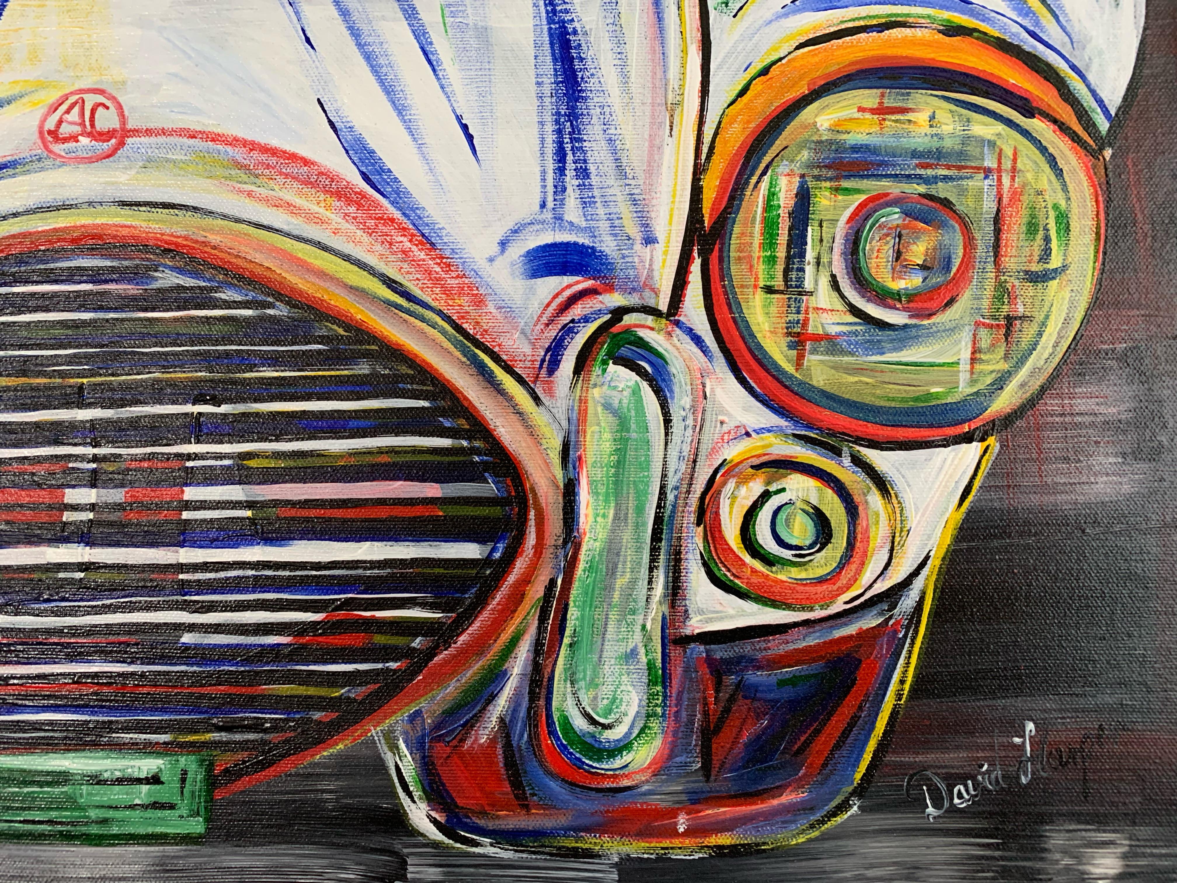 AC Cobra. Verniciatura auto contemporanea - Painting Contemporaneo di David Harper