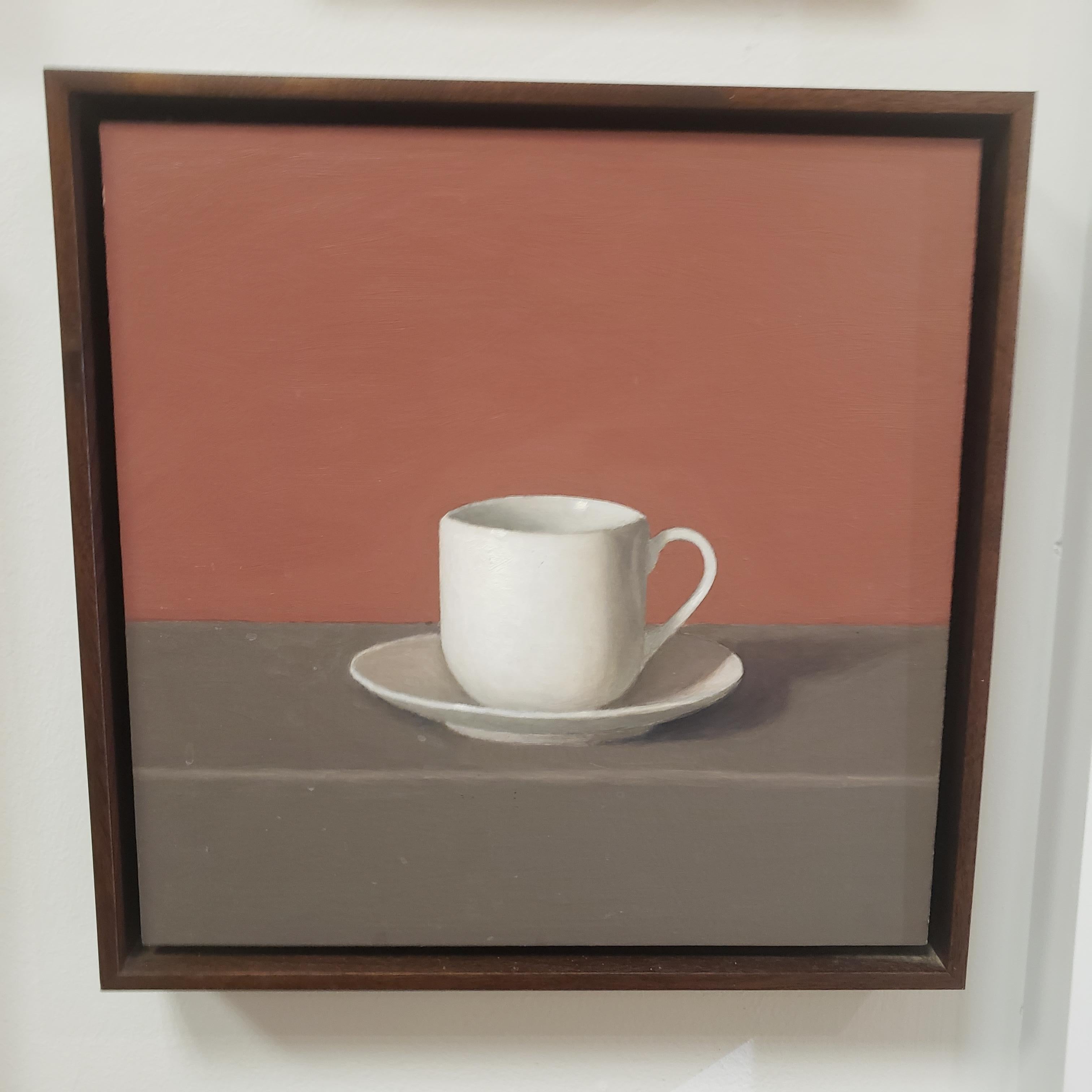 Illy Cup, Oil Painting, American Realism, Still-life, Small painting, Realist 1
