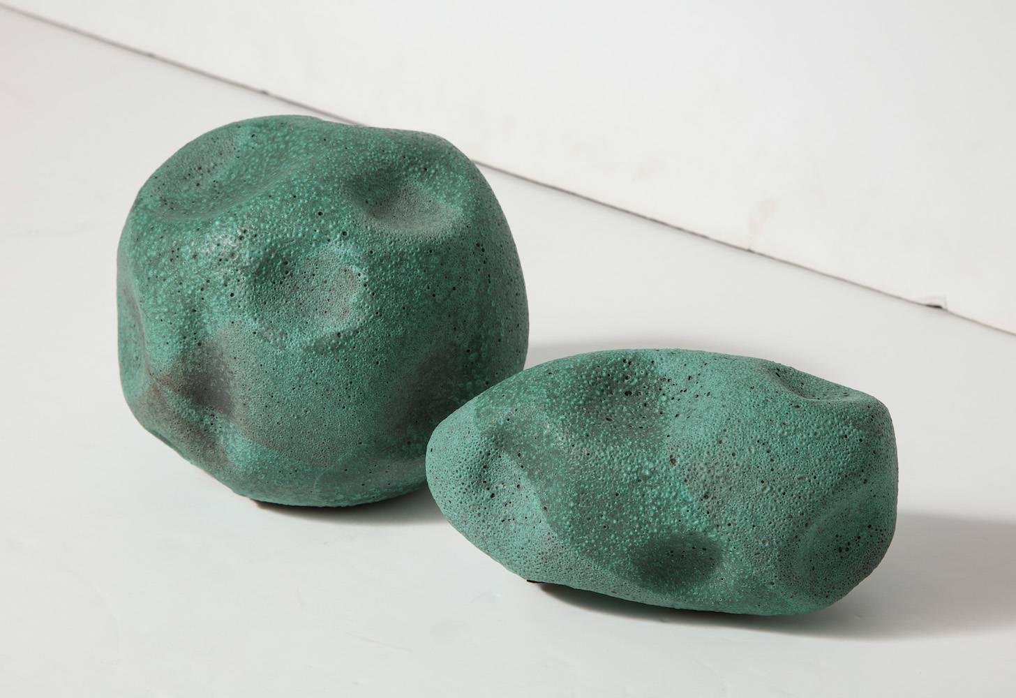 Modern David Haskell Ceramic Rocks