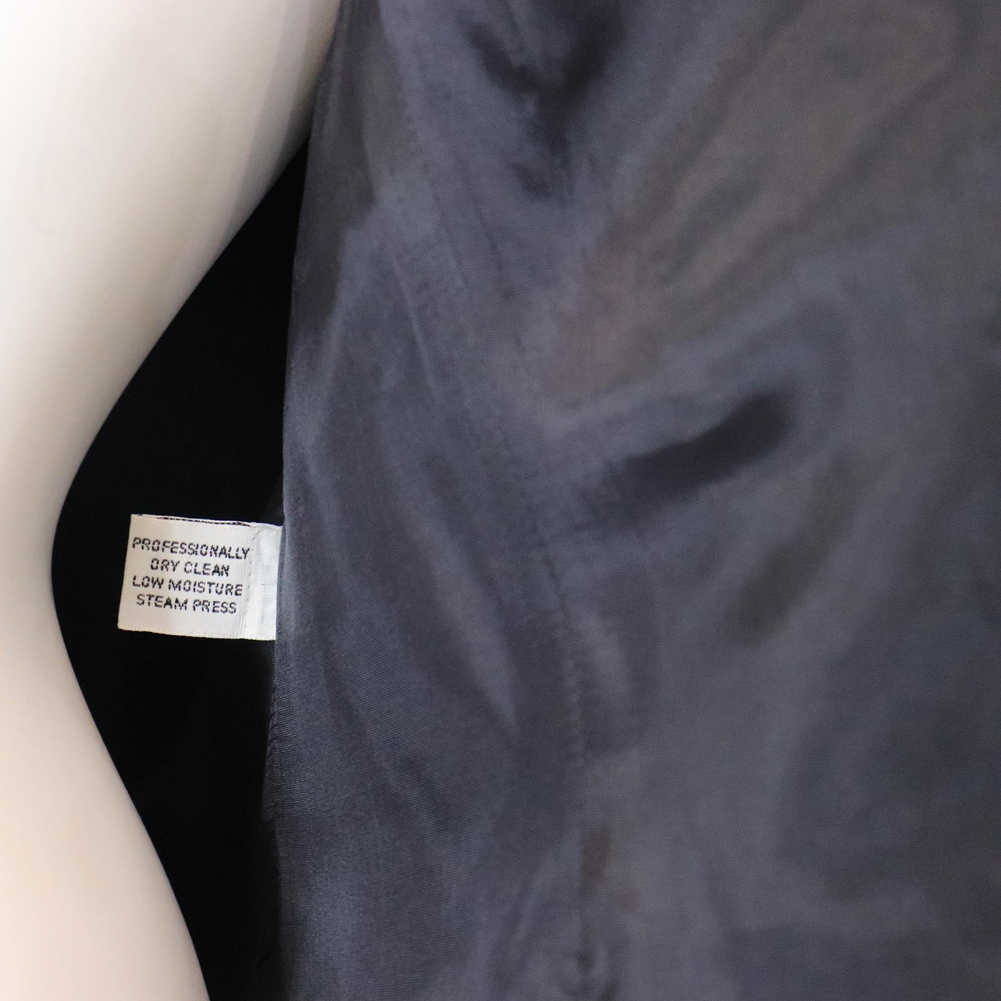Women's David Hayes Black Jacket w/ Pearls & Rhinestones Circa 1990s  For Sale