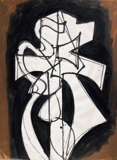 Study for Screen Sculpture Vertical