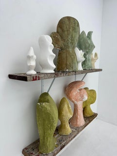 Tenuta di David Hayes_Form Study_gesso rivestito di polistirolo tagliato_scultura astratta