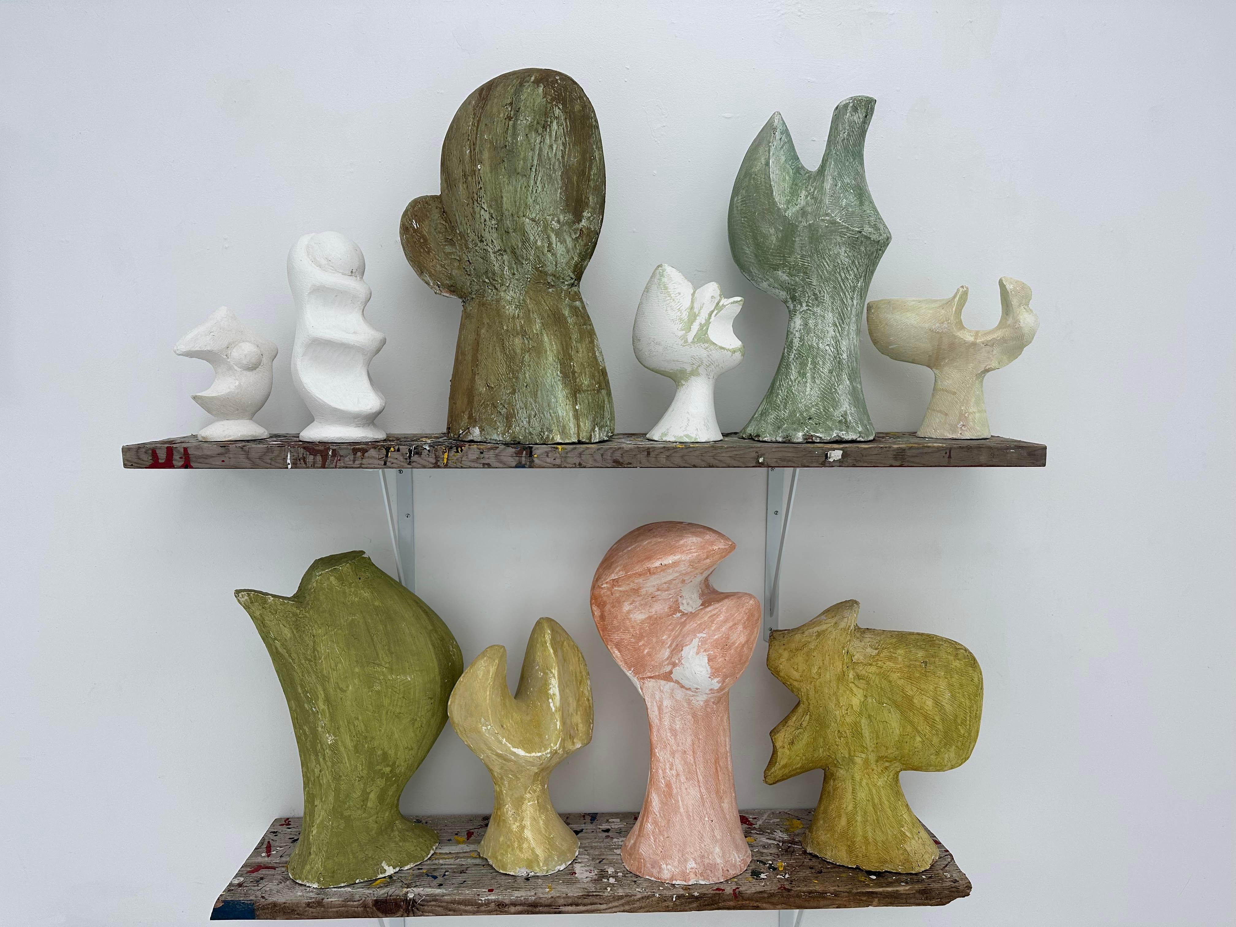 Nachlass von David Hayes_Form Study_plaster beschichteter Styroporschnitt_abstrakte Skulptur im Angebot 2
