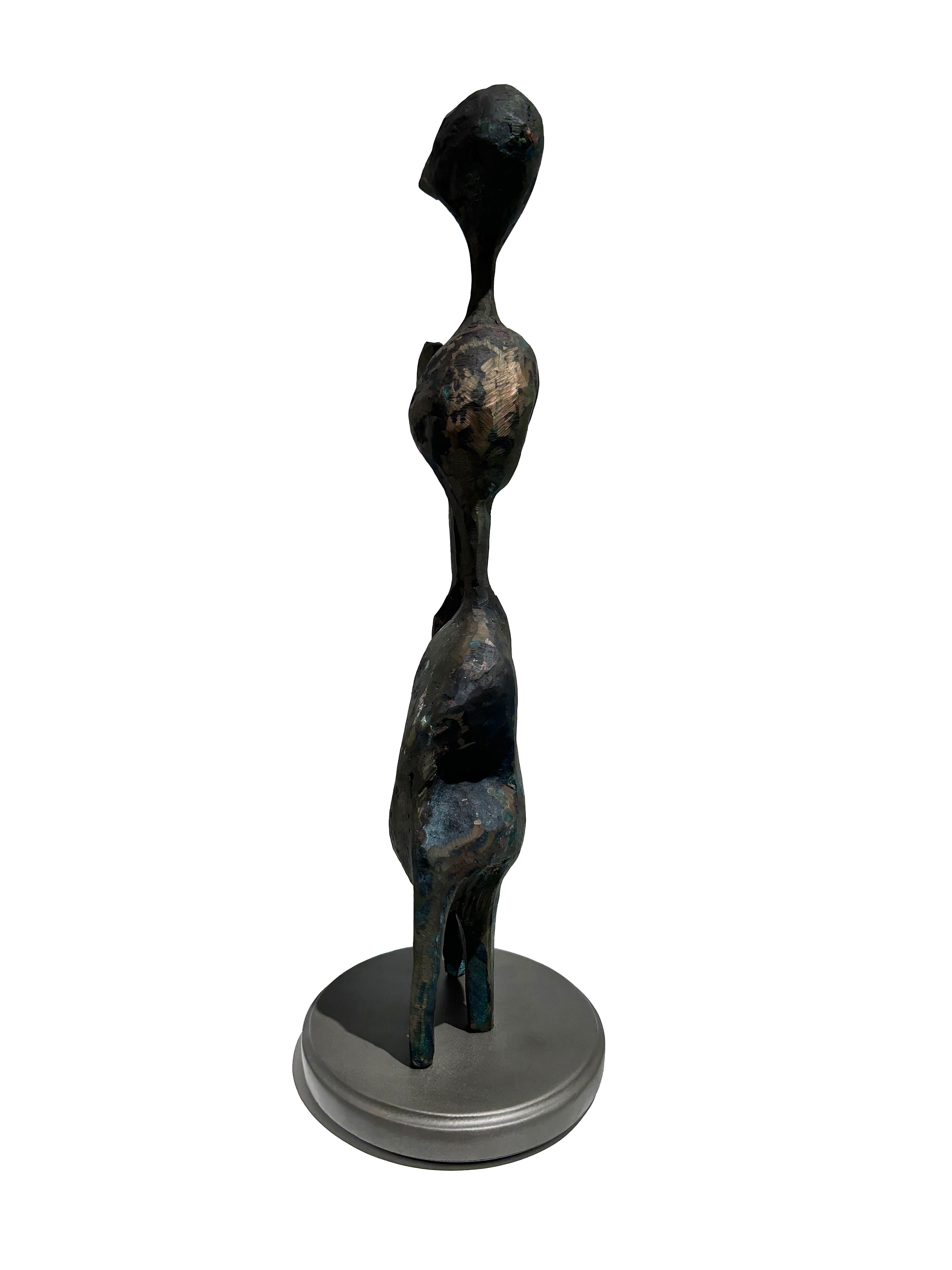 David Hayes (1931 - 2013)
Griffon, vers 1963
Sculpture en bronze à patine noire
28 x 8 x 4 in