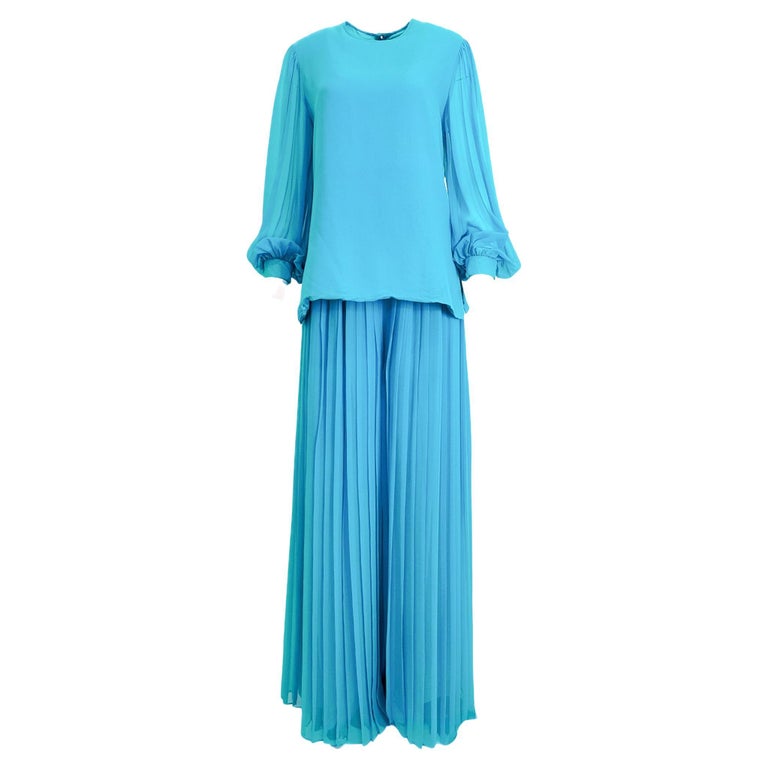 strapless open back dress Trumpet/Mermaid One-Shoulder Pleated Evening Dresses Floor-Length Sati