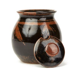 David Heminsley 'Scottish, 1927-2007' Studio Pottery Lidded Conserve Jar