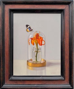 Day Lily and Butterfly