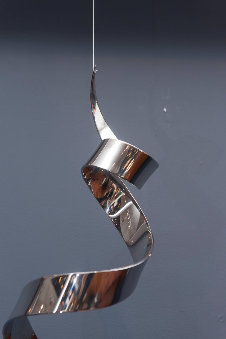 David Herschler "Moving Ribbons" Hanging Sculpture at 1stDibs