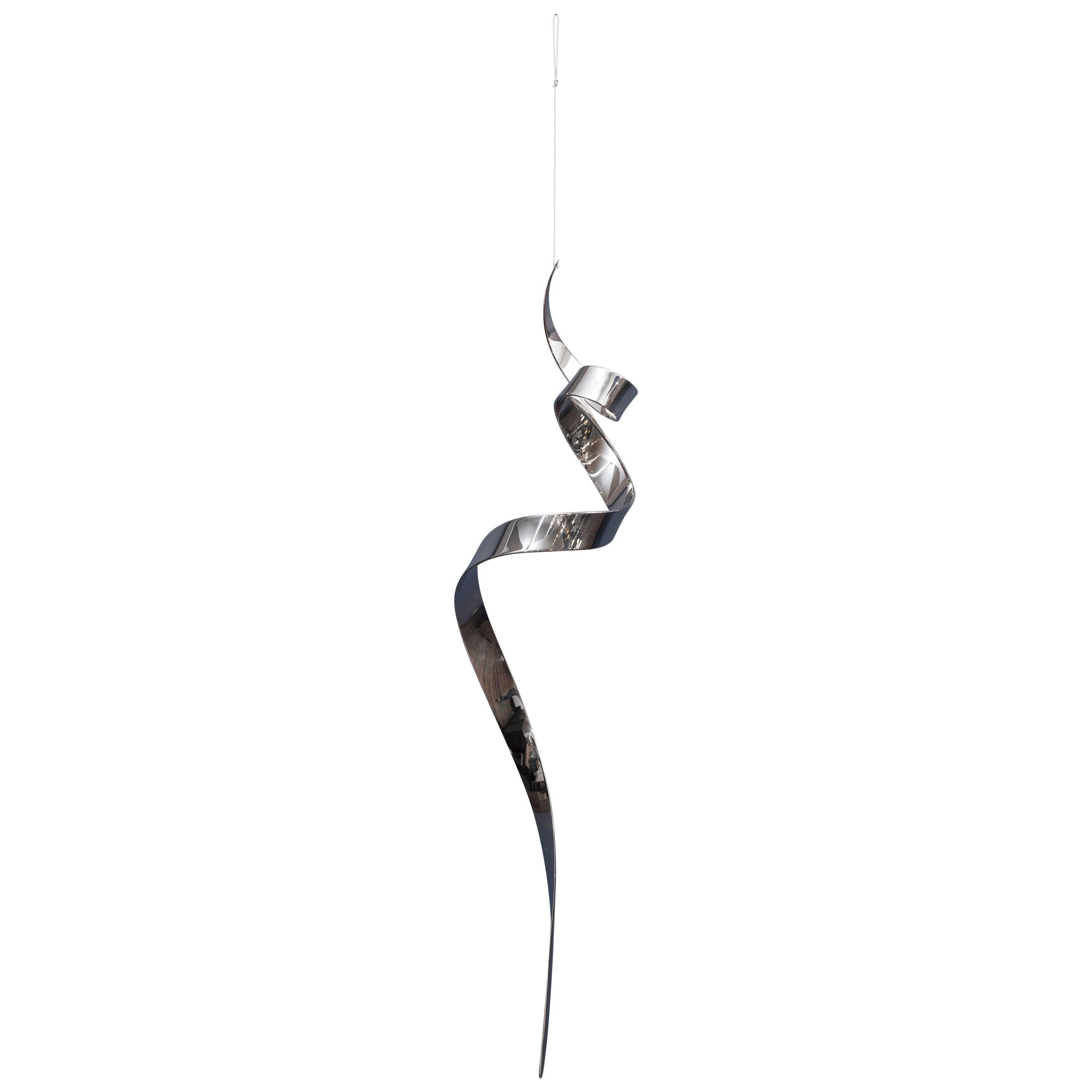 David Herschler "Moving Ribbons" Hanging Sculpture