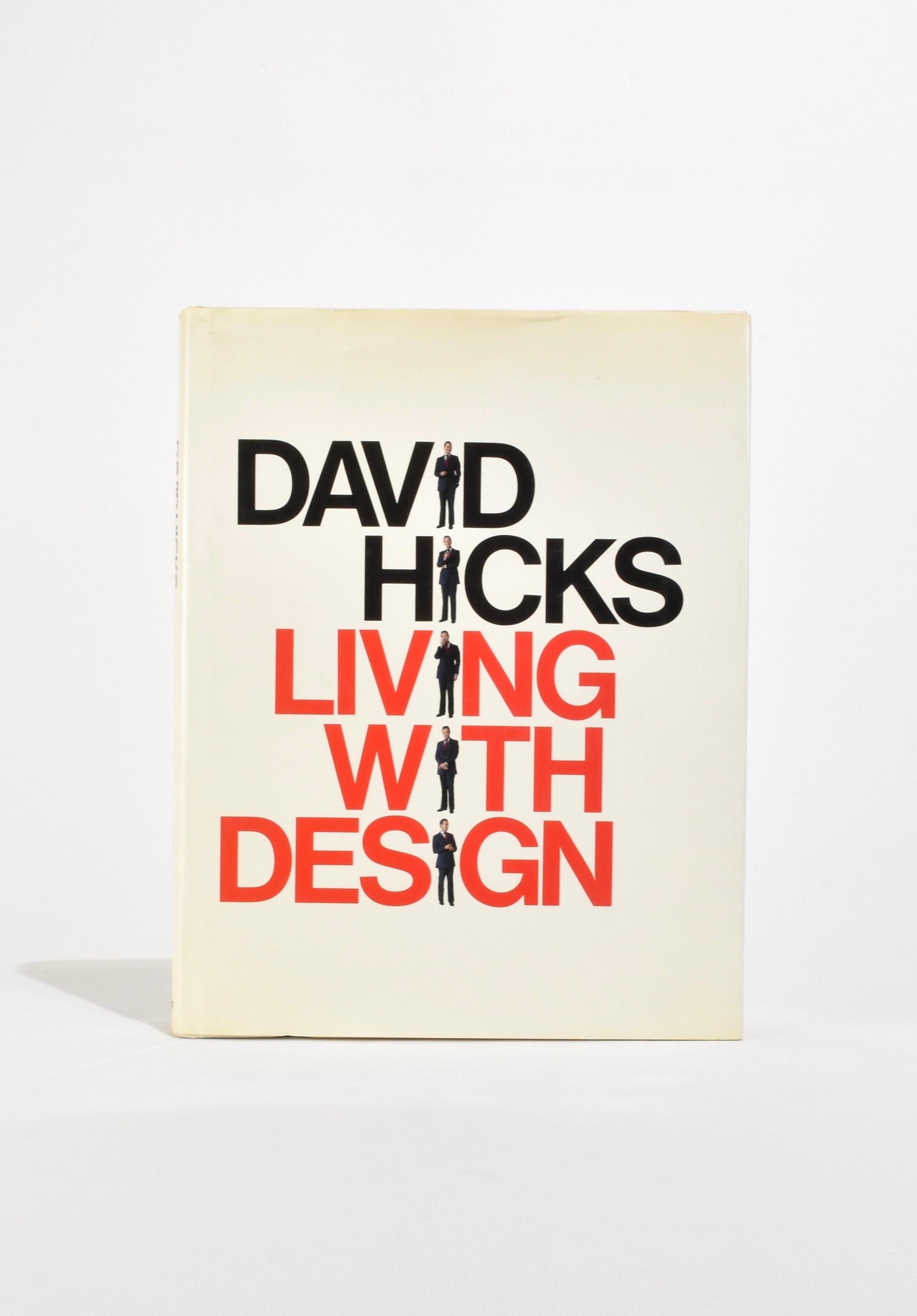Vintage hardback coffee table book featuring the work of renowned interior designer, David Hicks. By David Hicks, published in 1979. First edition, 287 pages.

