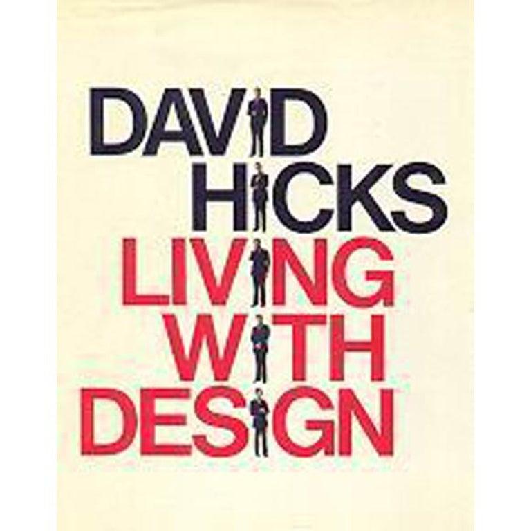 English David Hicks Living with Design First Edition Book For Sale