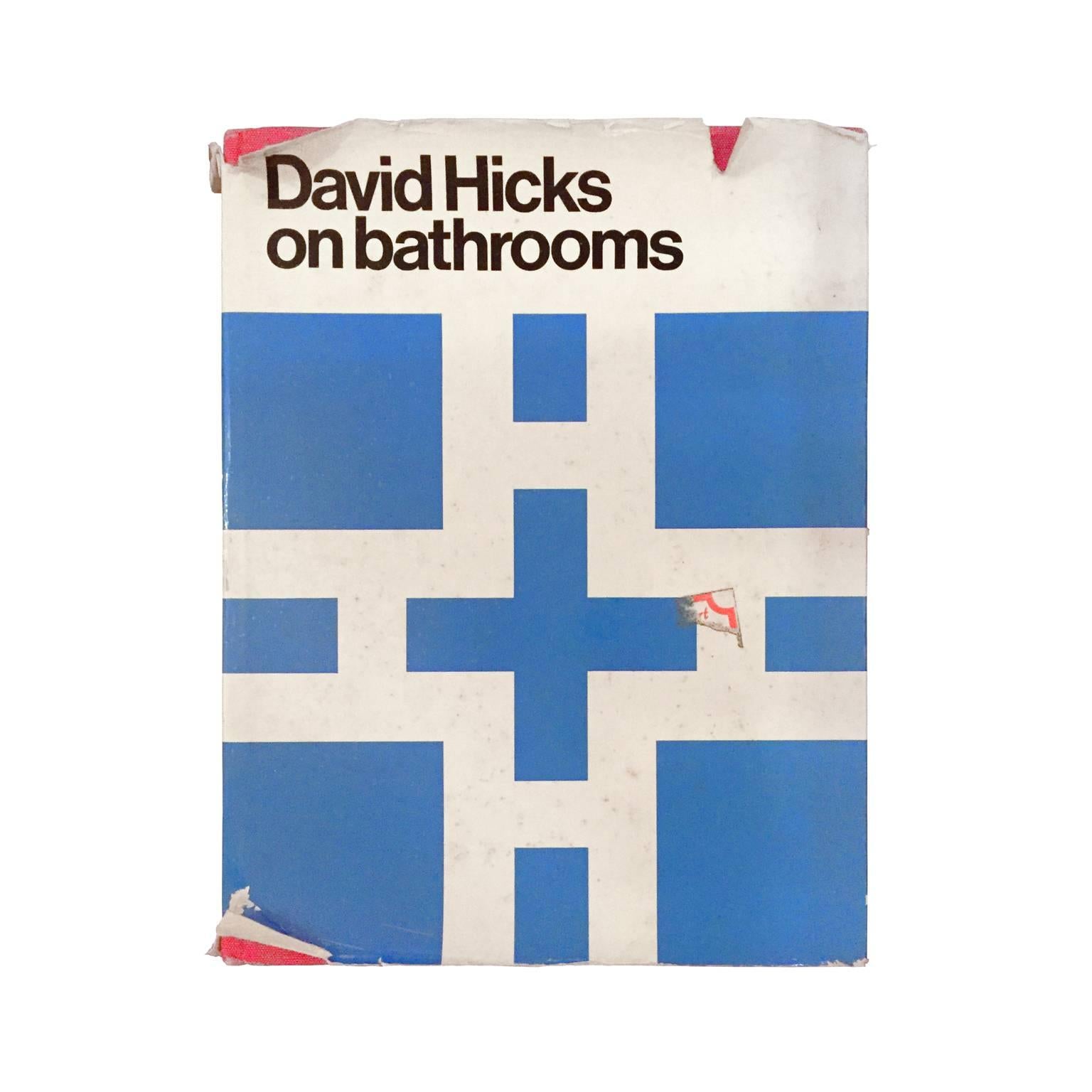 "David Hicks on Bathrooms" First Edition Design Book