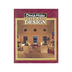 Vintage David Hicks Style & Design First Edition Book, 1987