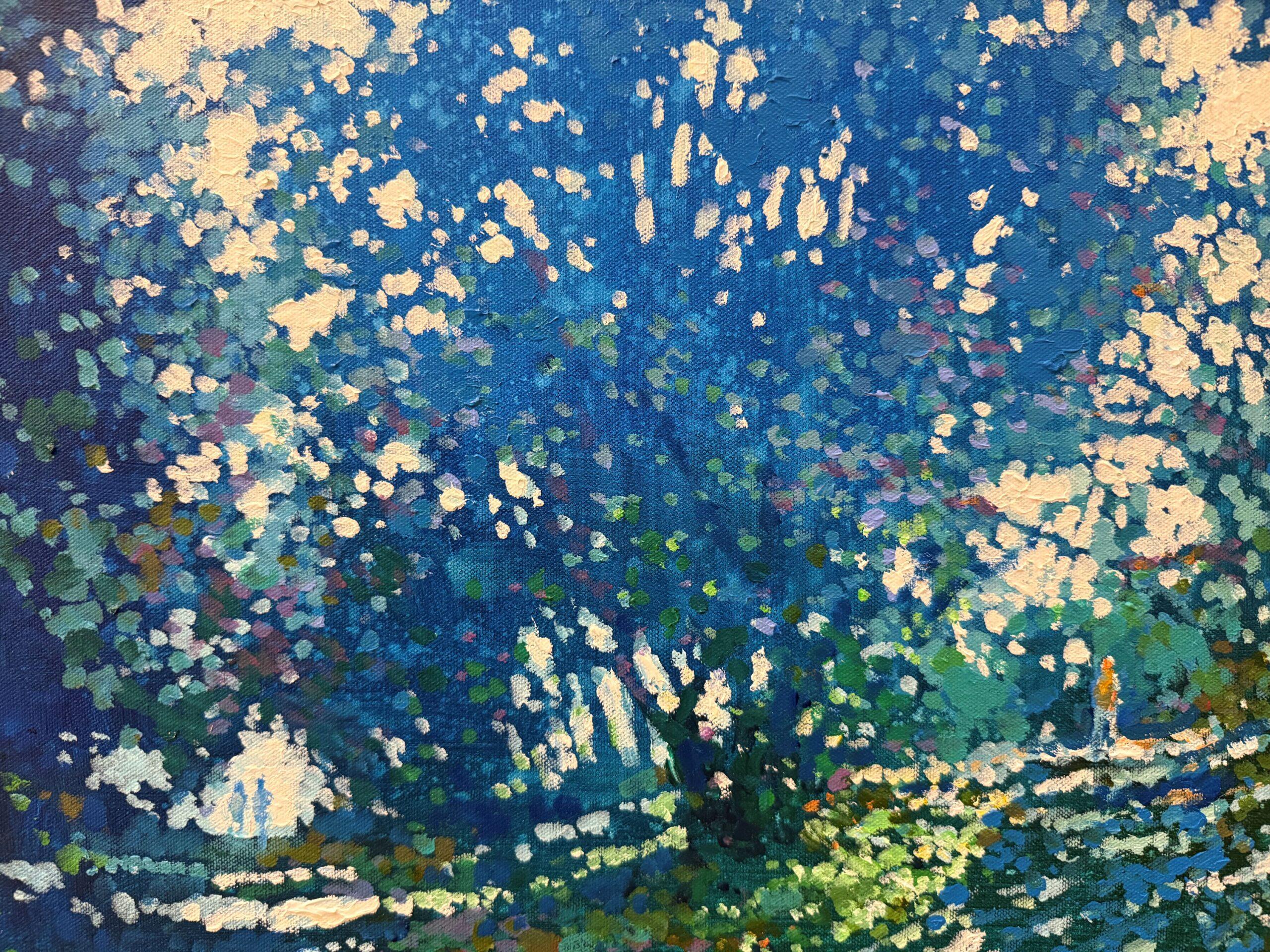 David Hinchcliffe Landscape Painting - Beneath London’s Surface