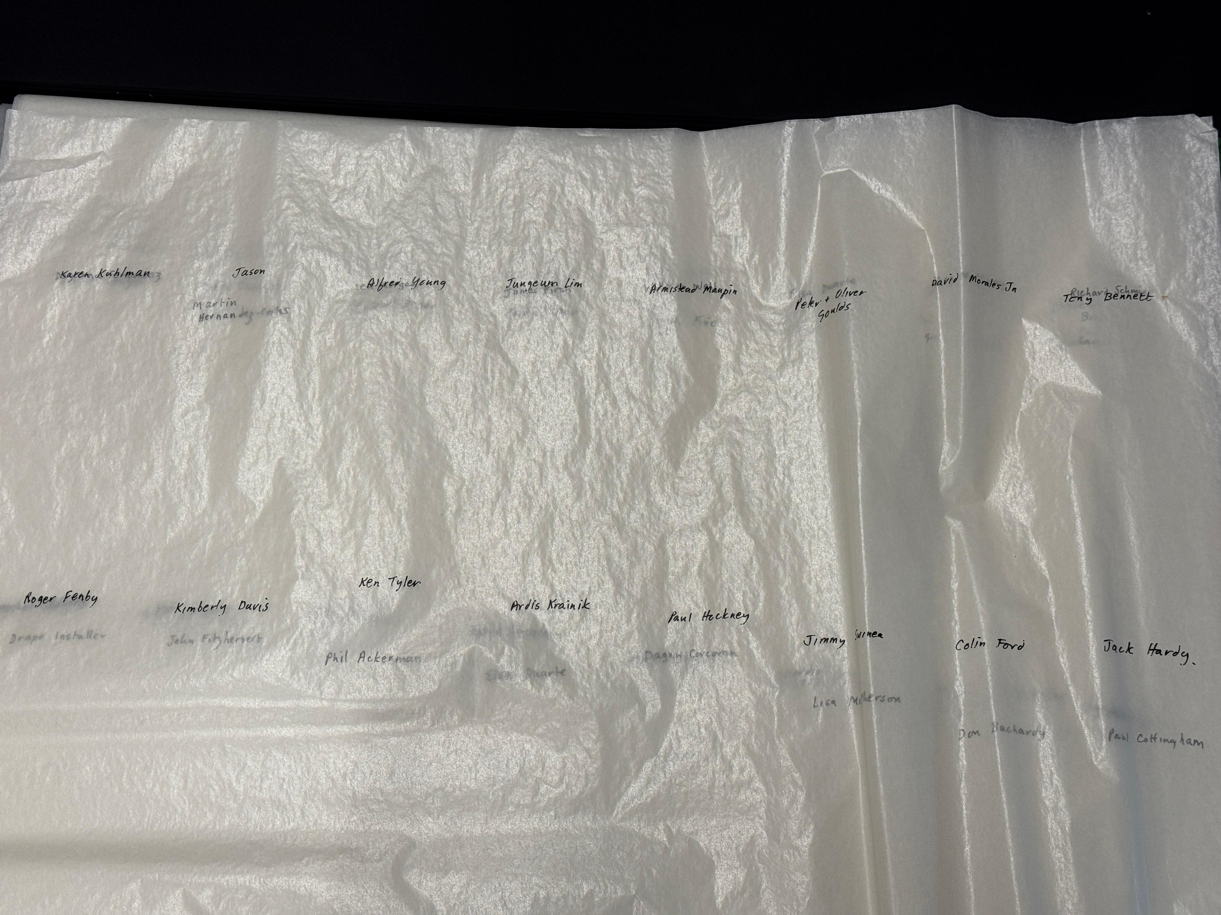 David Hockney 112 L.A. Besucher Folio 7 Lithos & Titelblatt Ed 20 Orig Quittung im Angebot 9