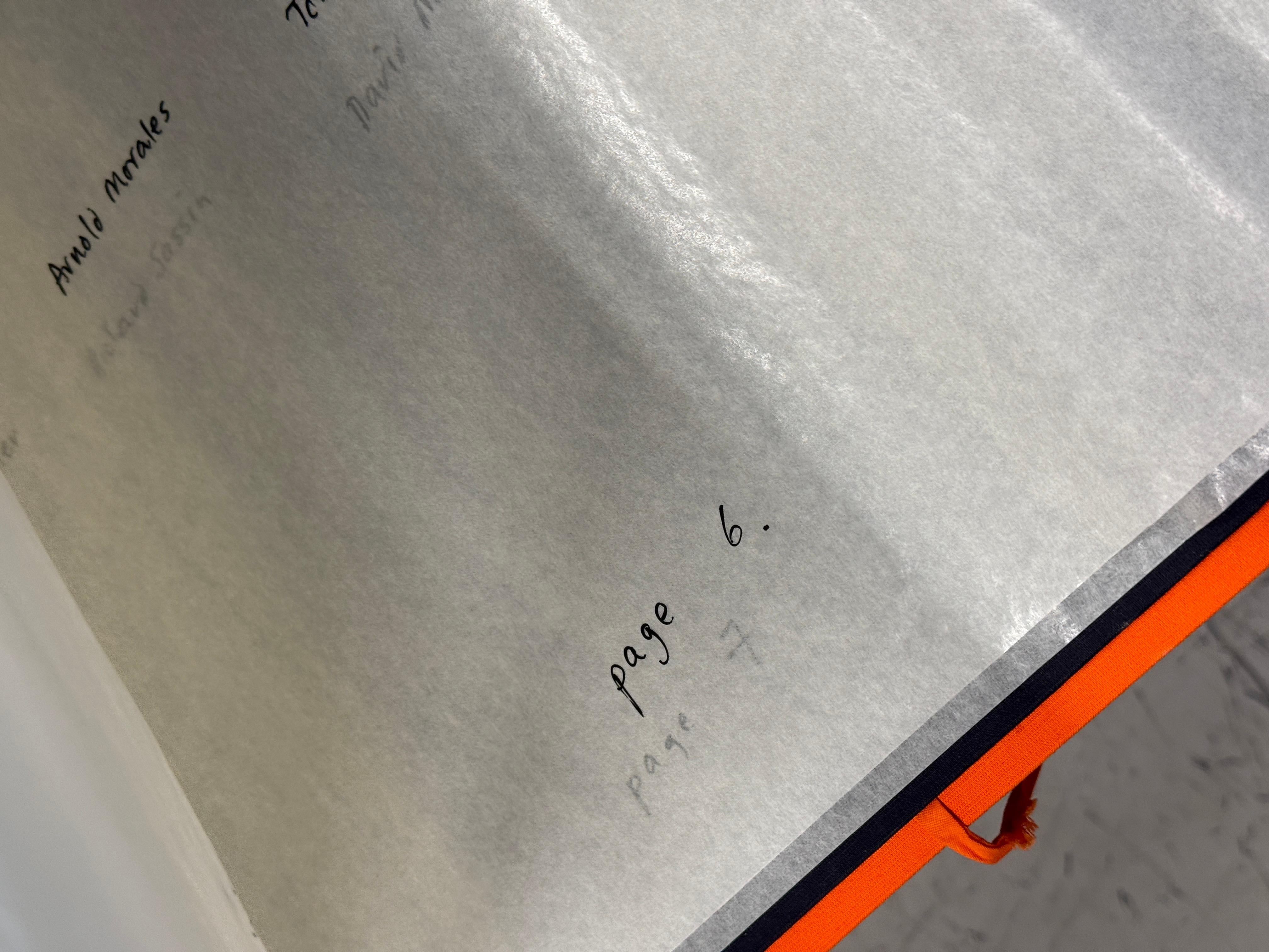 David Hockney 112 L.A. Besucher Folio 7 Lithos & Titelblatt Ed 20 Orig Quittung im Angebot 11