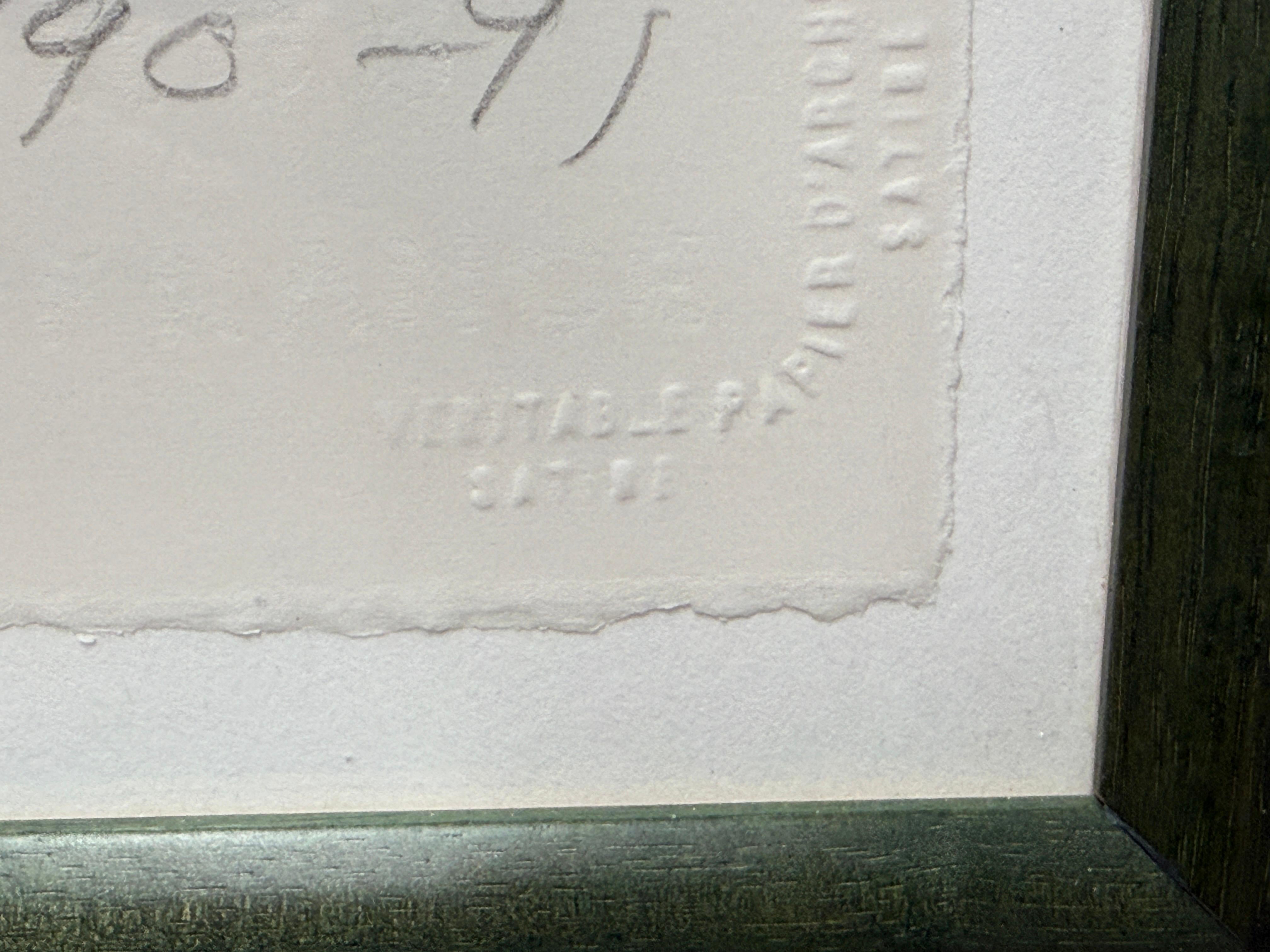 David Hockney 112 L.A. Besucher Folio 7 Lithos & Titelblatt Ed 20 Orig Quittung im Angebot 1