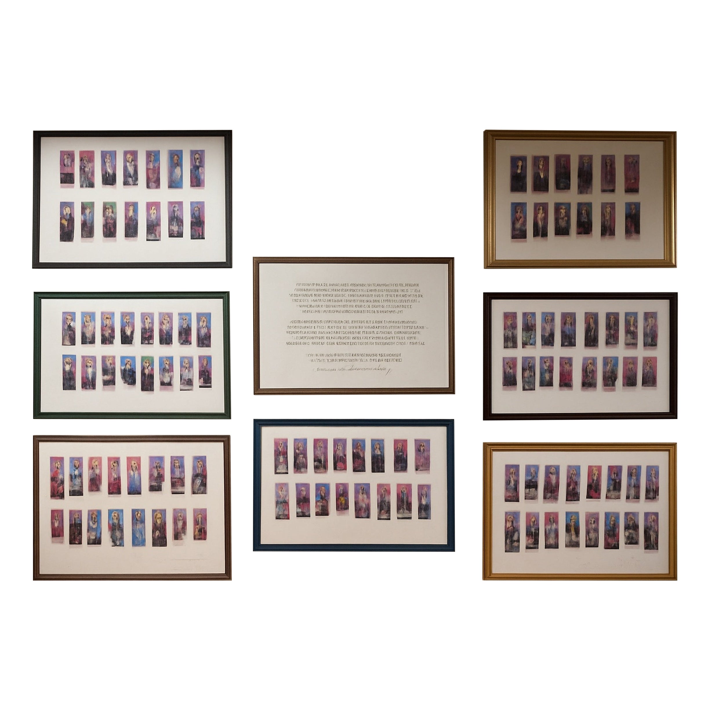 David Hockney 112 L.A. Besucher Folio 7 Lithos 
Titelblatt Ed 20 Orig Quittung im Angebot