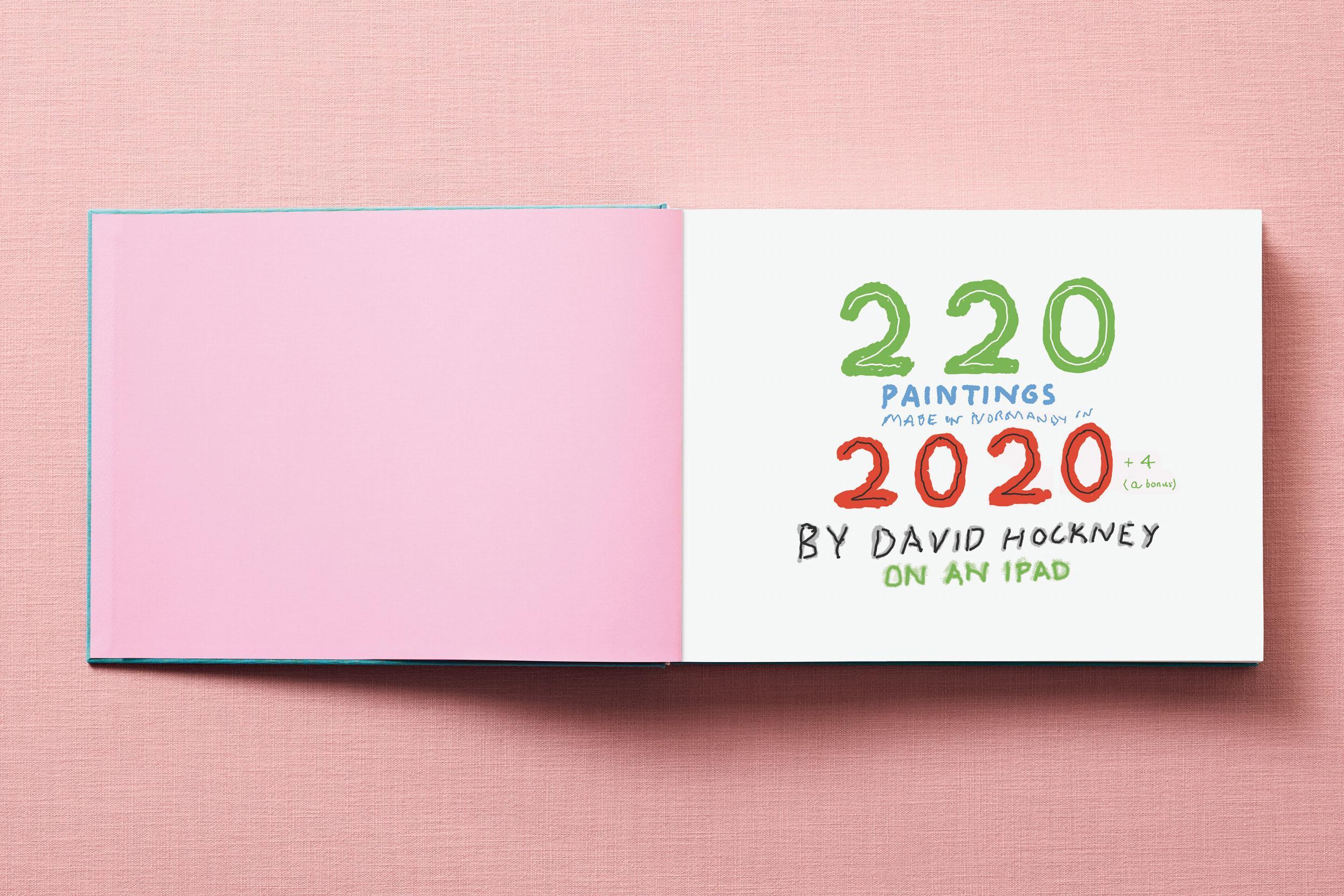 XXIe siècle et contemporain David Hockney. 220 pour 2020 en vente