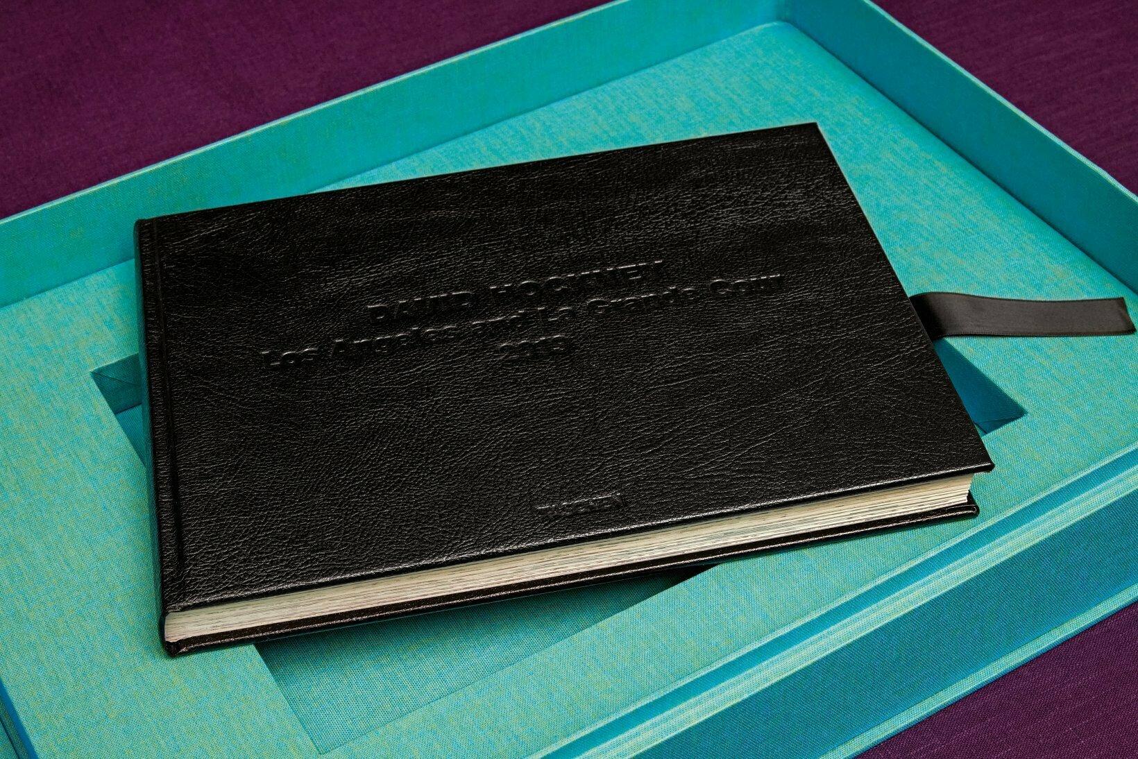 David Hockney. 220 for 2020. Limited Edition, Estate Stamped Artist Book & Box 1