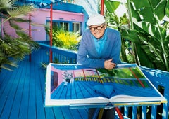 David Hockney A Bigger Book Limited Edition with Marc Newson Stand