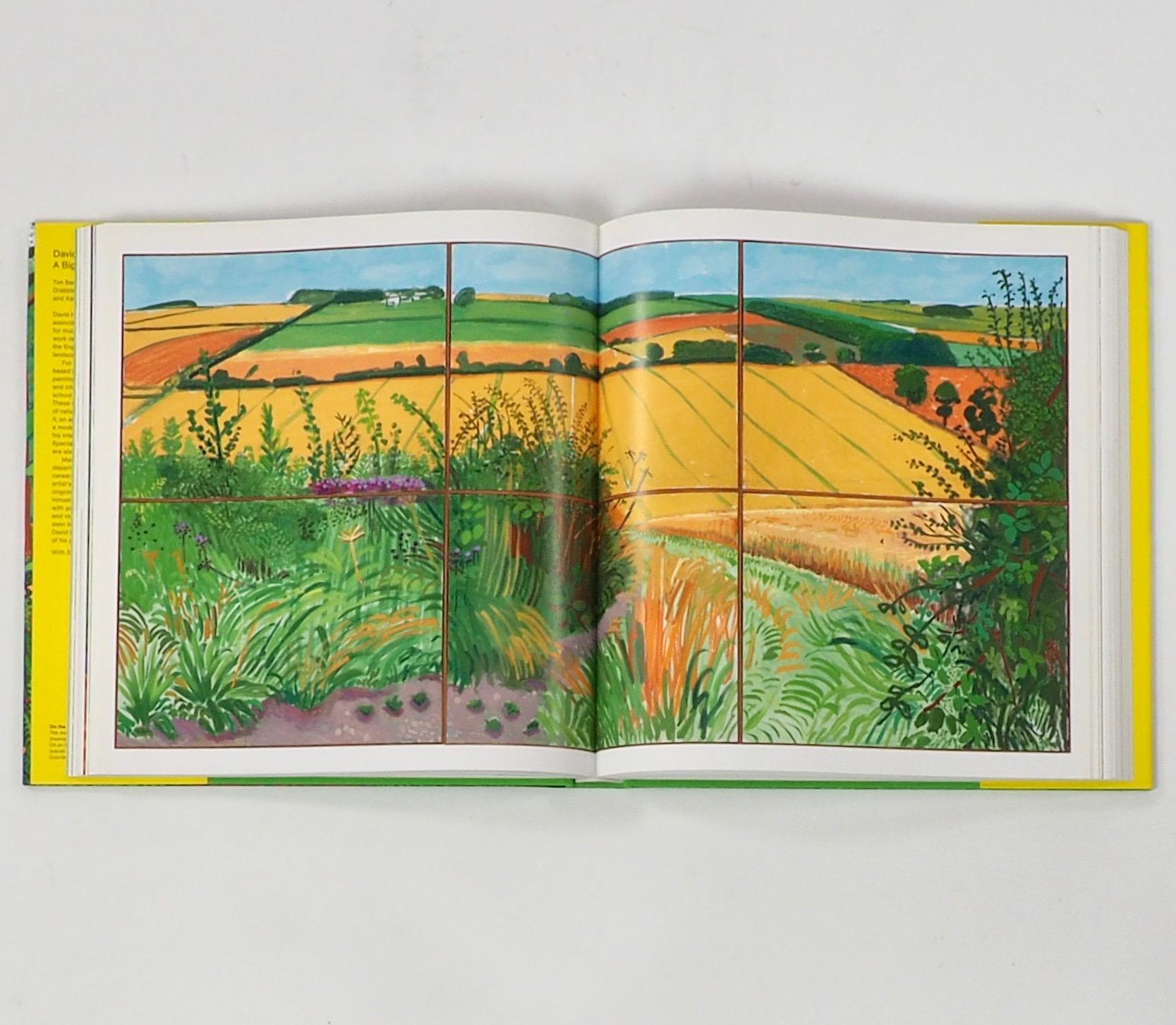David Hockney. A Bigger Picture. Published by Thames and Hudson, London 2012. First edition.
 
This major work, now rare and out of print, 'redefines Hockney as an important painter of the English countryside, presenting his recent landscapes for