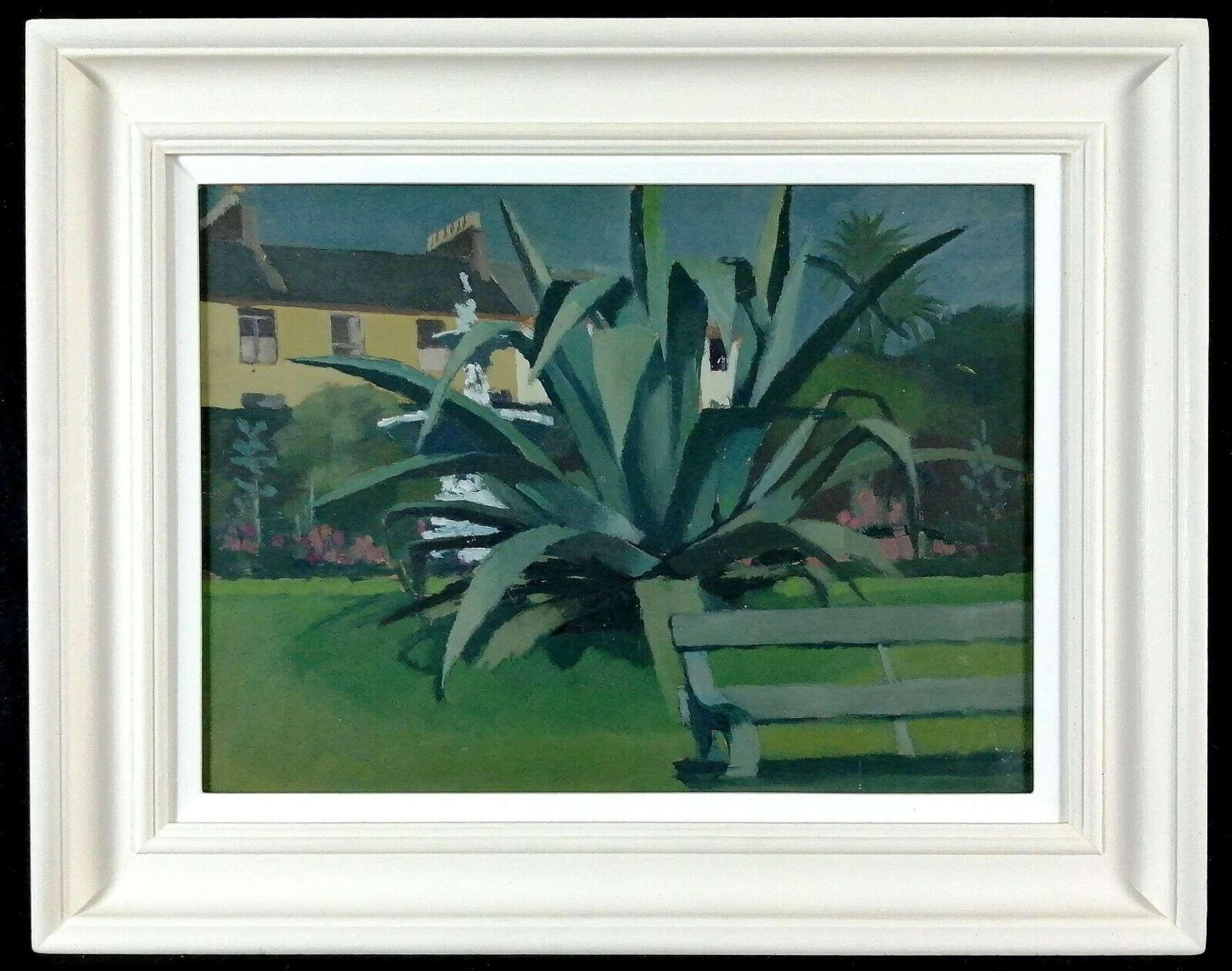 David Hockney (attributed) Terraced Houses 1950's Oil on Board