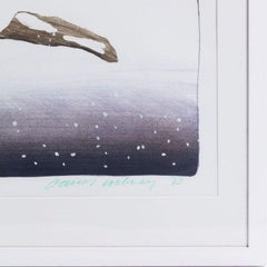 Lithographie "Snow" de David Hockney