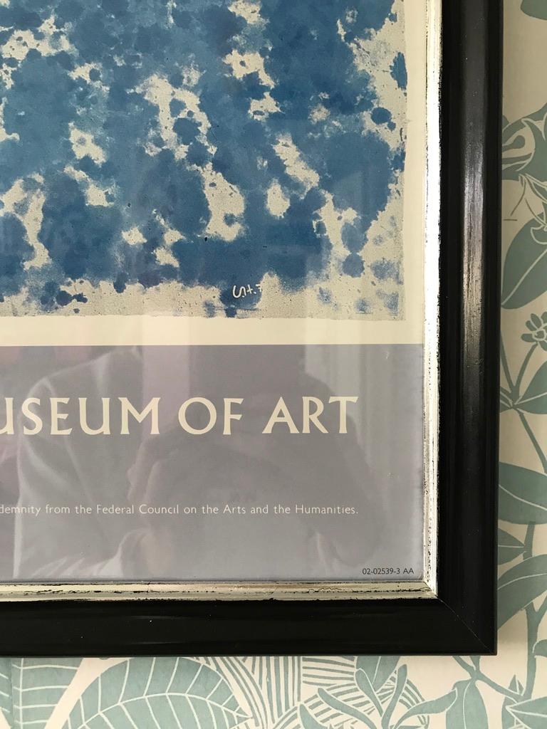 American David Hockney Exhibition Poster 