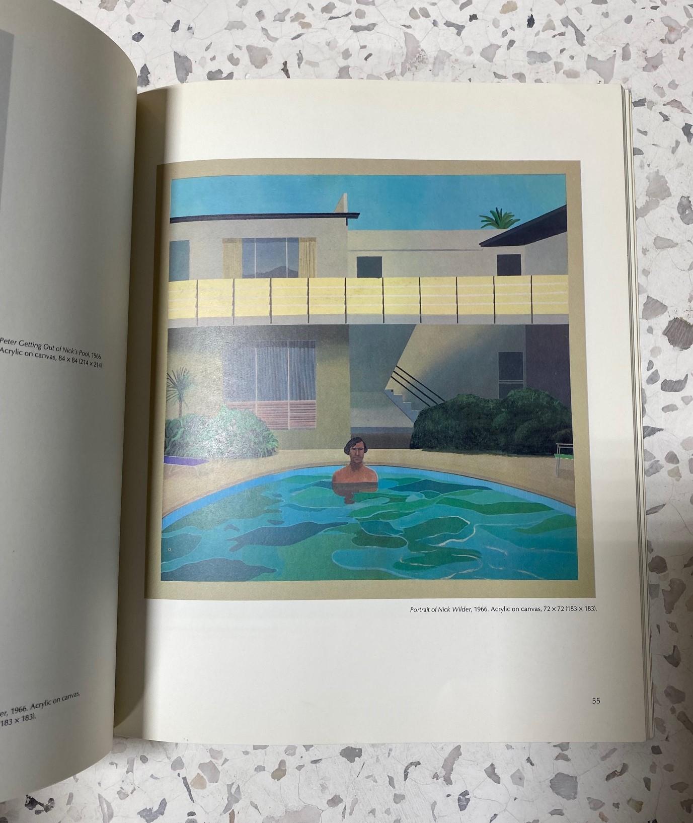 David Hockney Livre signé à la main Première édition Pictures by David Hockney, 1979 en vente 9