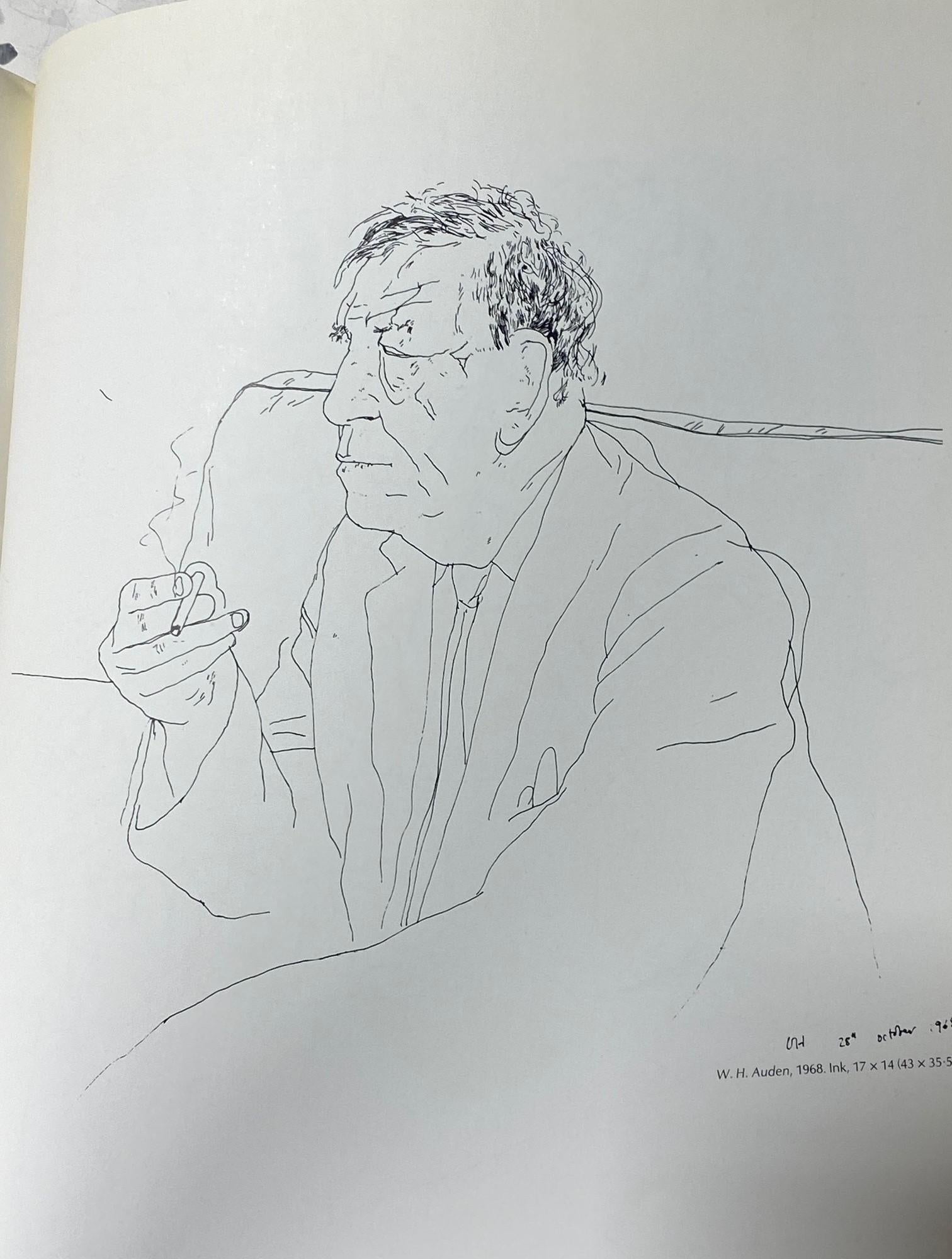 David Hockney Livre signé à la main Première édition Pictures by David Hockney, 1979 en vente 11