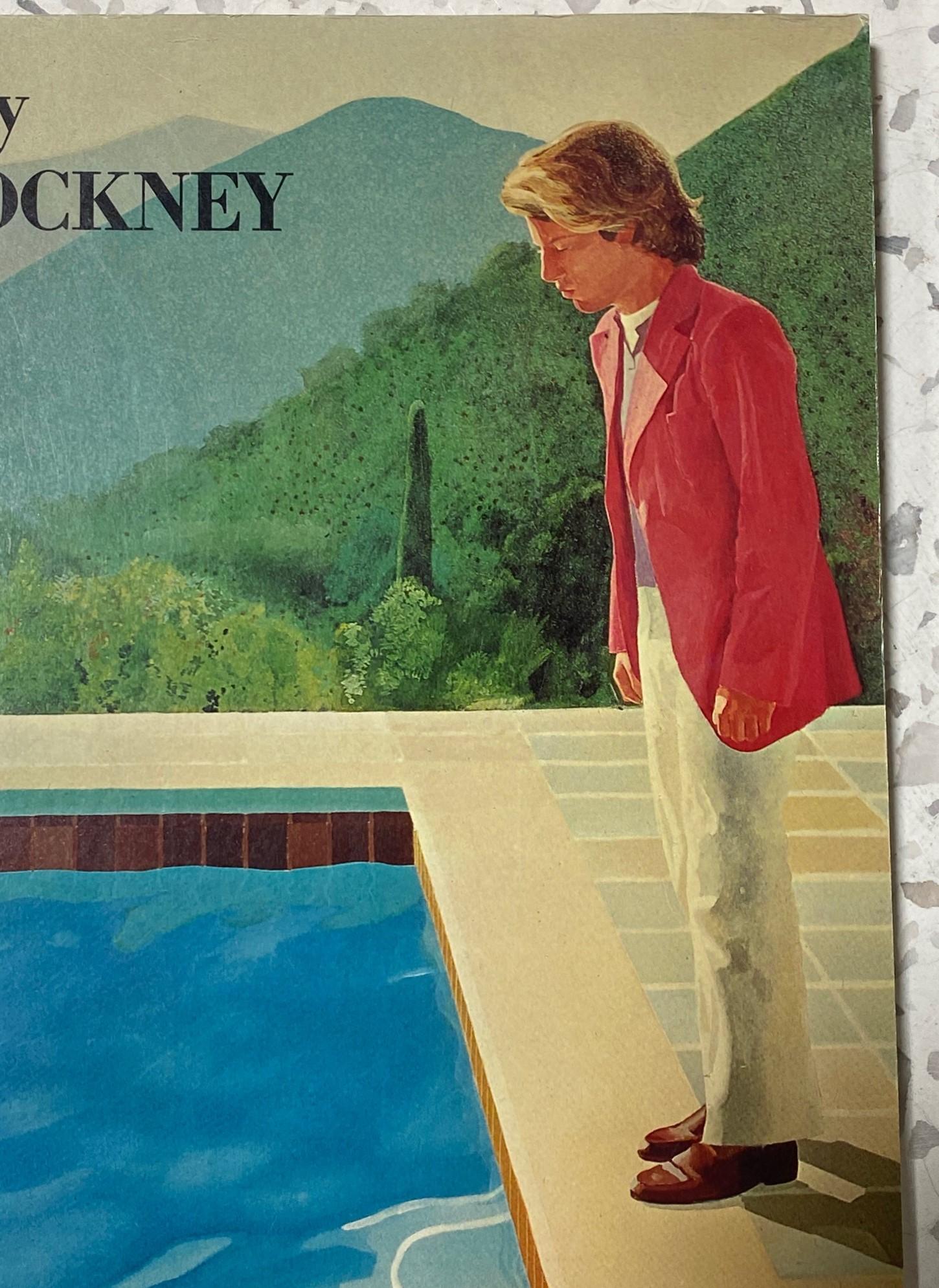 American David Hockney Hand Signed First Edition Book Pictures by David Hockney, 1979 For Sale