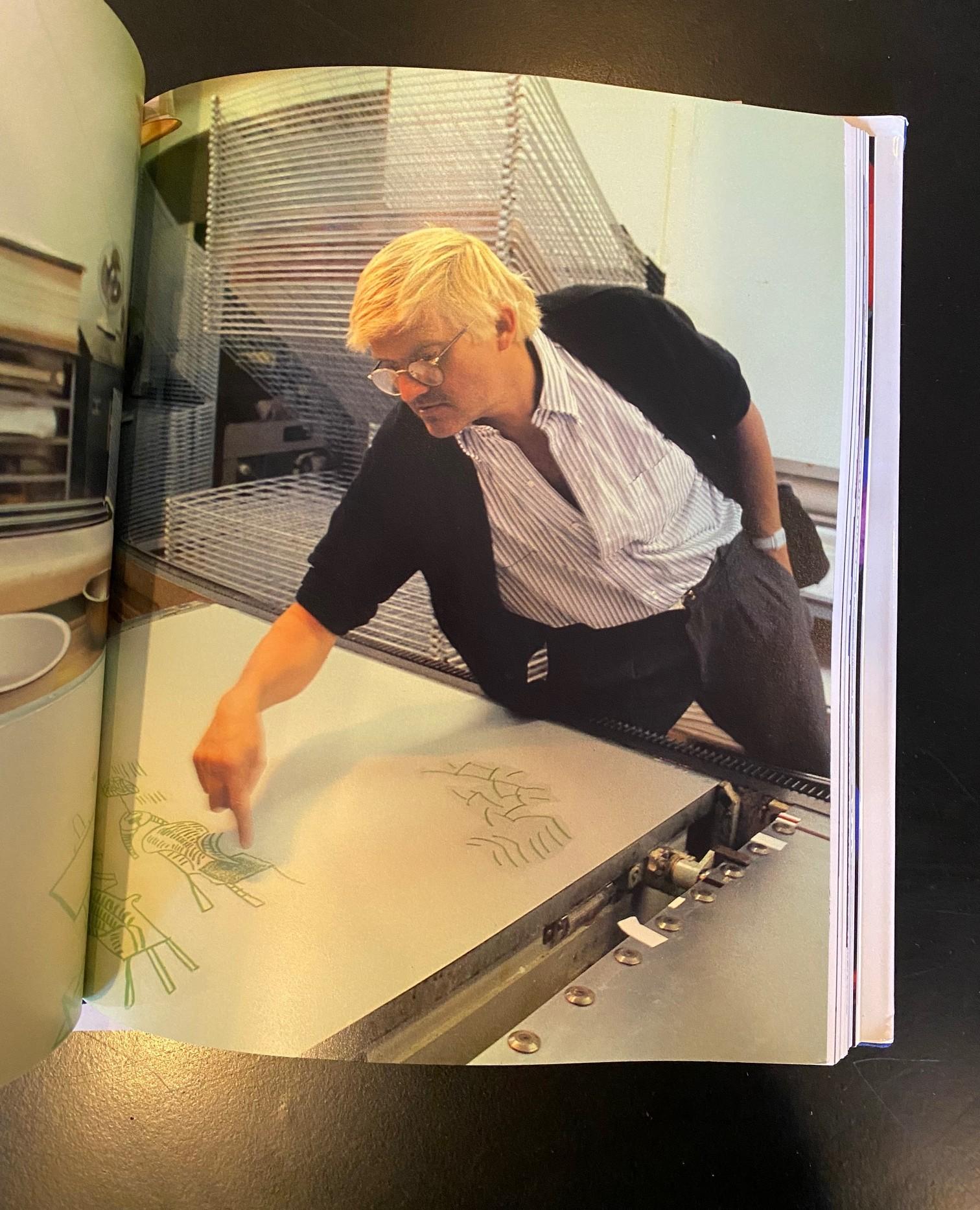 David Hockney, libro firmato e timbrato a mano, prima edizione, That's The Way I See It (Il modo in cui lo vedo) in vendita 3