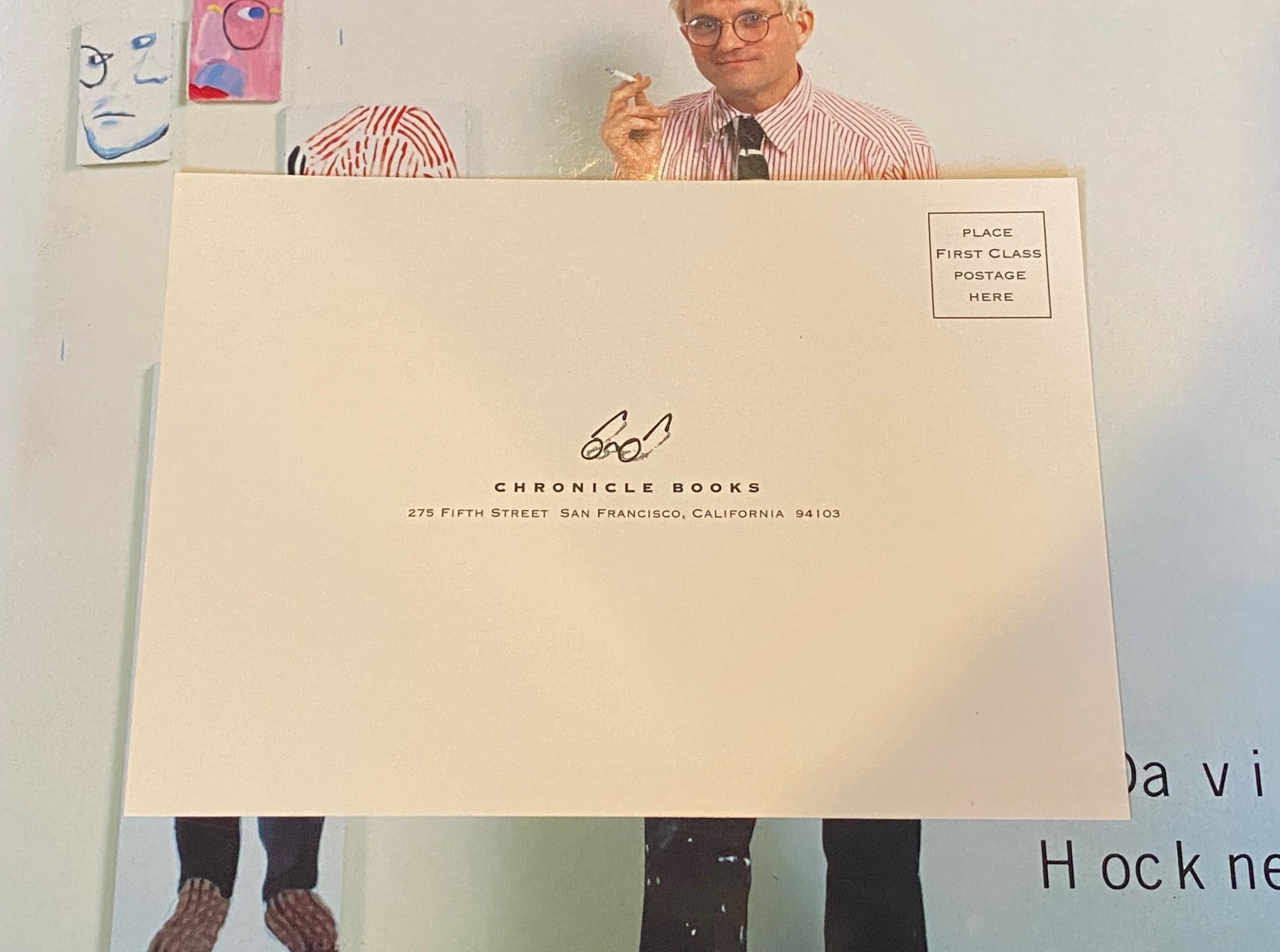 David Hockney, libro firmato e timbrato a mano, prima edizione, That's The Way I See It (Il modo in cui lo vedo) in vendita 8