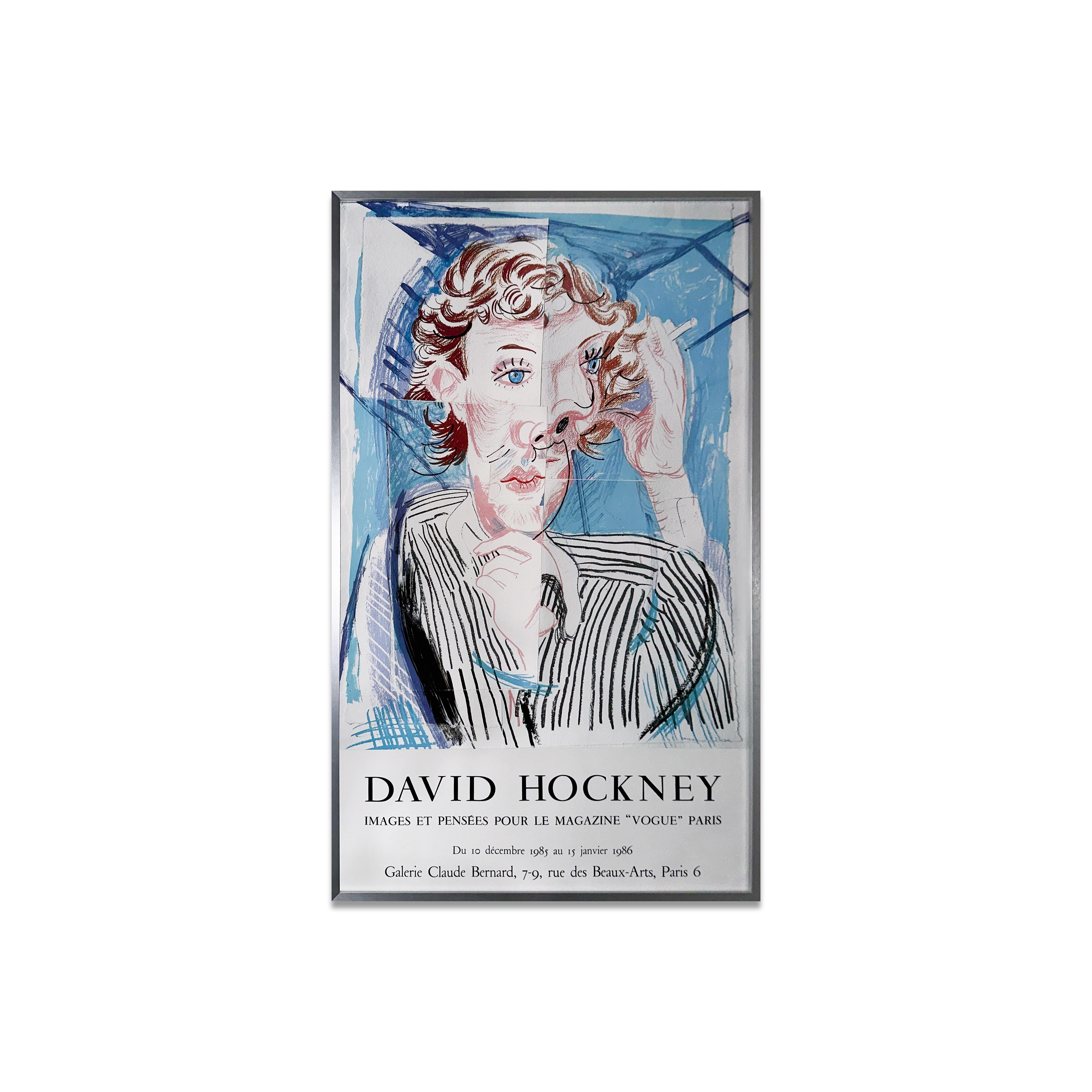 David Hockney Imágenes y reflexiones para la revista Vogue Moderno en venta