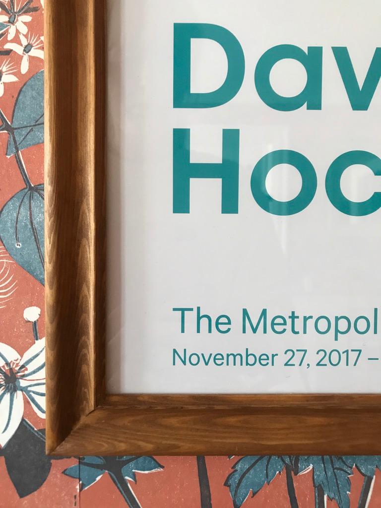 American David Hockney Lithograph Poster 'A Bigger Splash', New York, 2017
