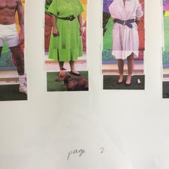 '112 LA Visitors' Signed Limited Edition Laser Print Photographic Collage