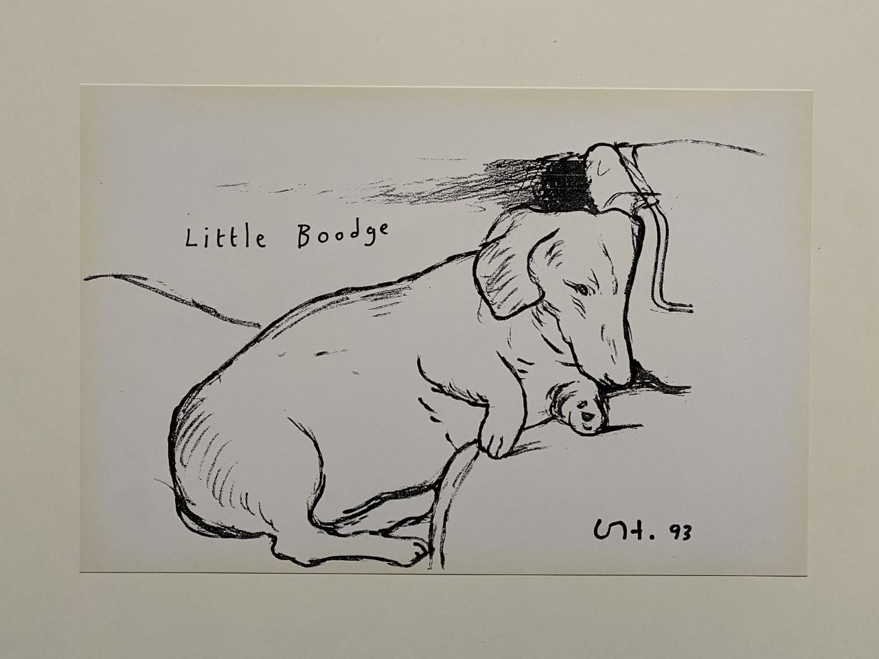 David Hockney Little Beastie offset lithograph