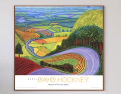 David Hockney - Museum of Fine Arts Boston Original 2019 Poster