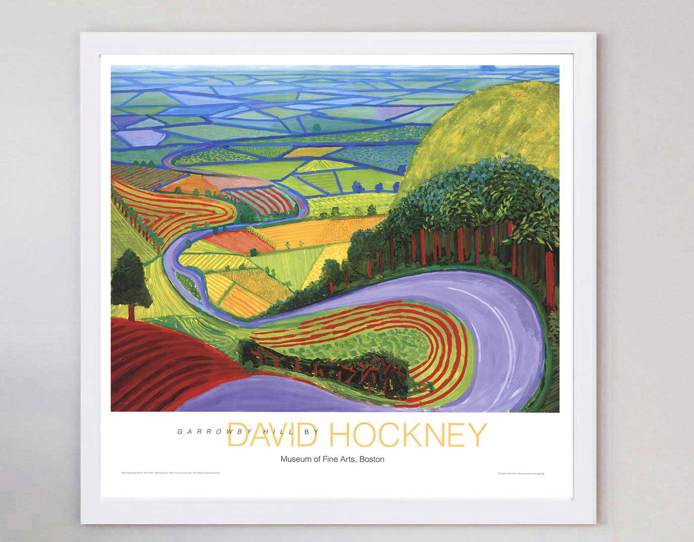 David Hockney - Museo delle Belle Arti di Boston Poster originale 2019 In condizioni buone in vendita a Winchester, GB