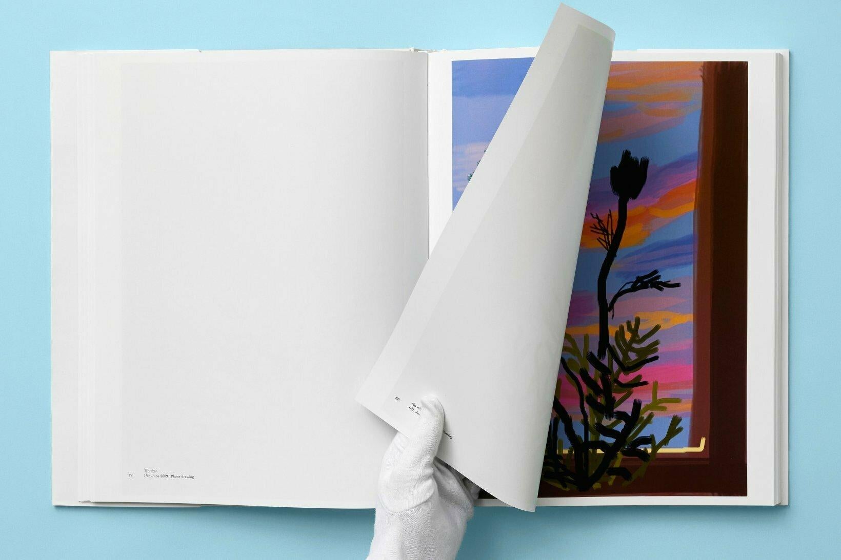 David Hockney, Das Buch des Künstlers My Window im Angebot 1
