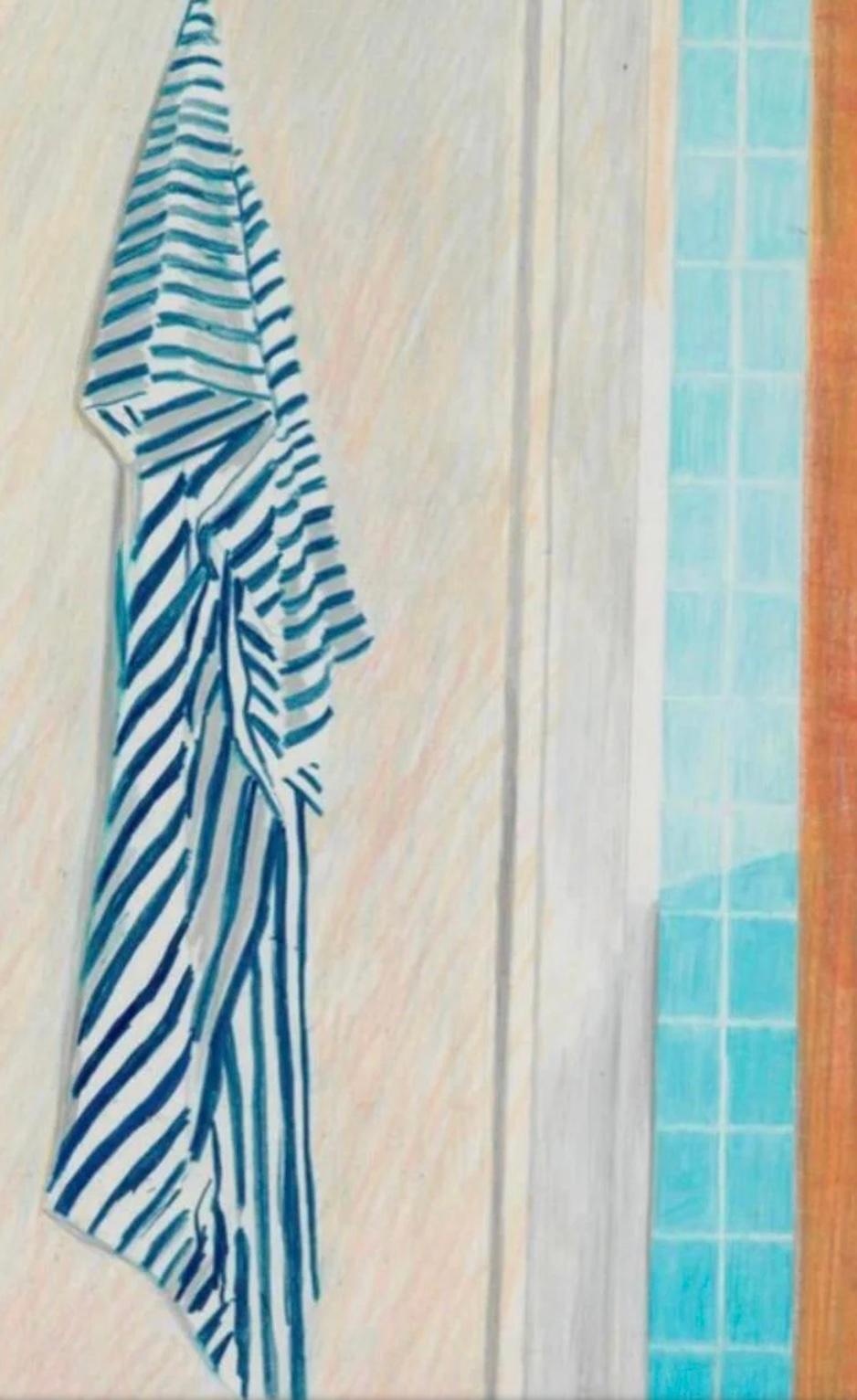 David Hockney Park Hotel Munich Original Exhibition Lithograph Poster Denmark

1972 David Hockney Original Exhibition Lithograph Poster entitled Park Hotel Munich  published by the Louisiana Museum of Art. Denmark.

Beautiful, calming, minimalist,