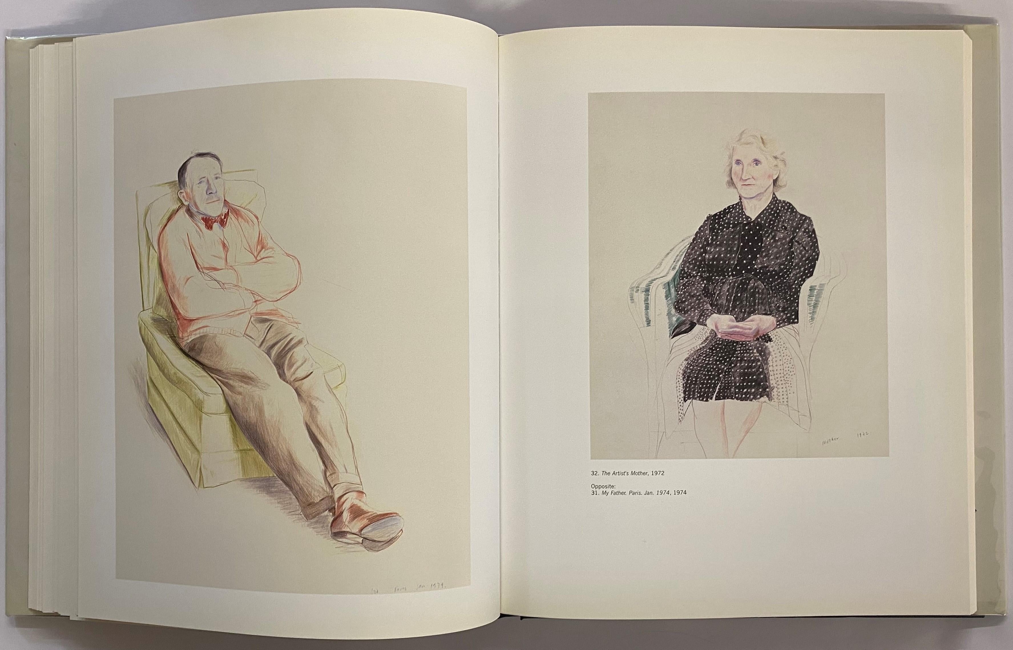 Paper David Hockney Portraits by Sarah Howgate & Barbara Stern Shapiro (Book) For Sale